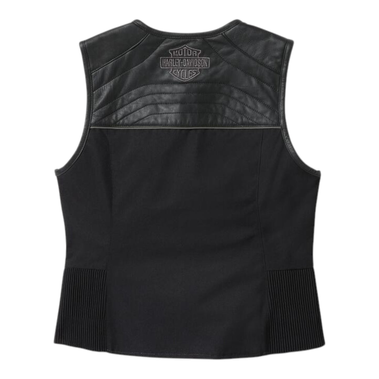 H-D LONG HAUL UTILITY VEST - BLACK