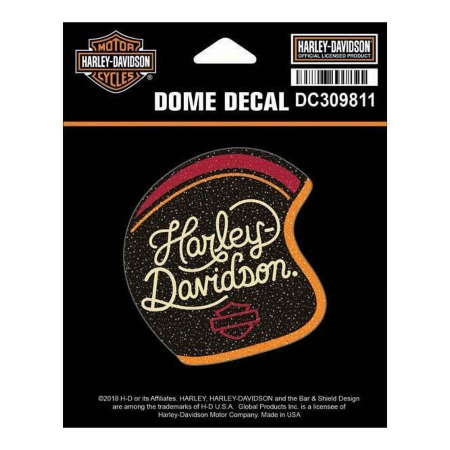 CANDY CUSTOM HELMET DECAL