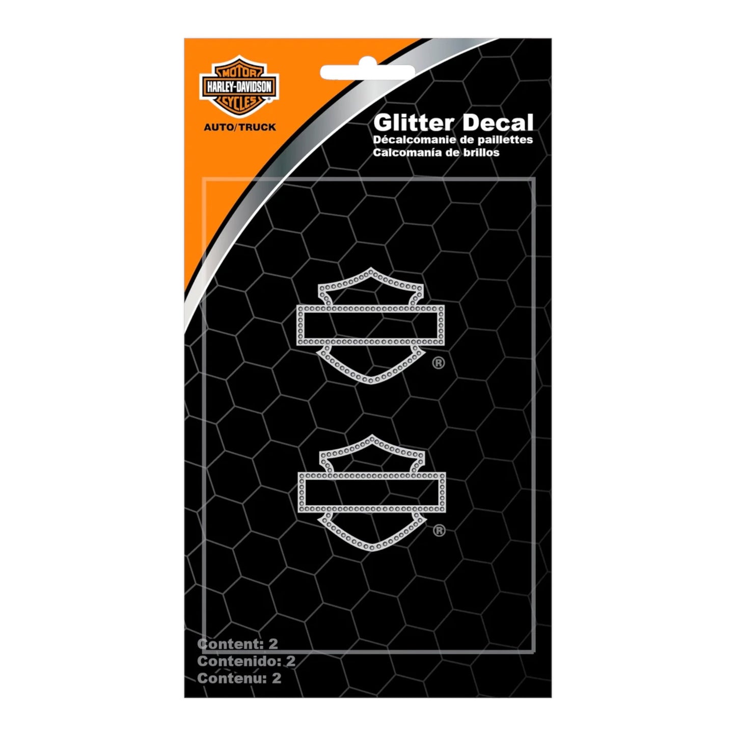 H-D SILHOUETTE B&S BLING