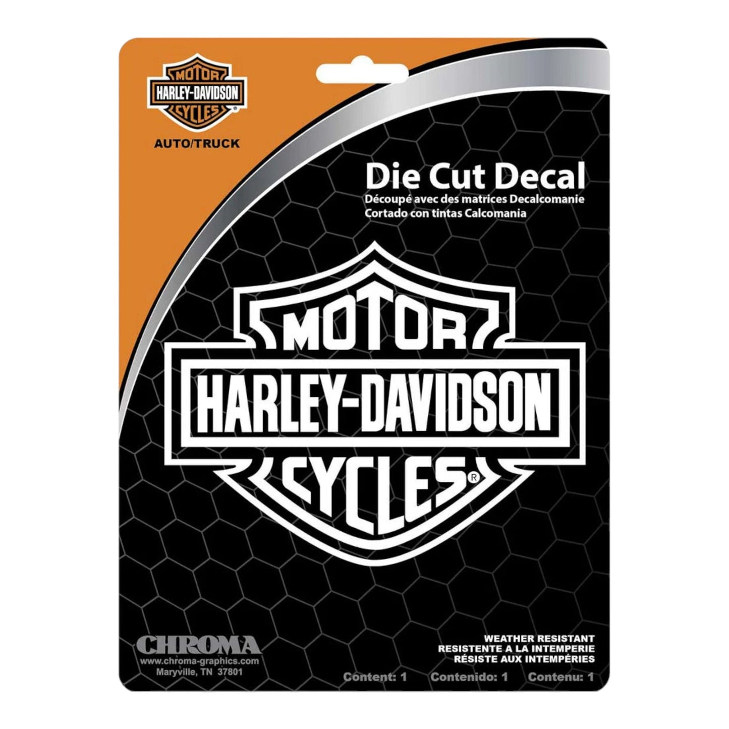 H-D DIE CUTZ DECAL
