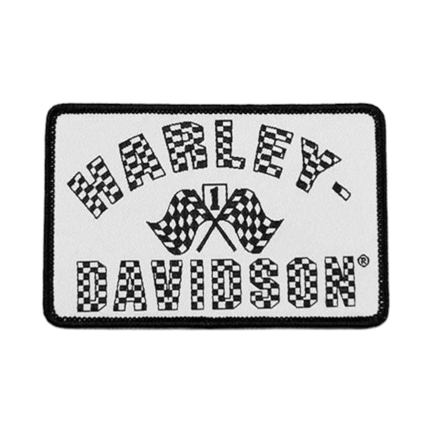 3.5'' CHECKERED FLAG H-D