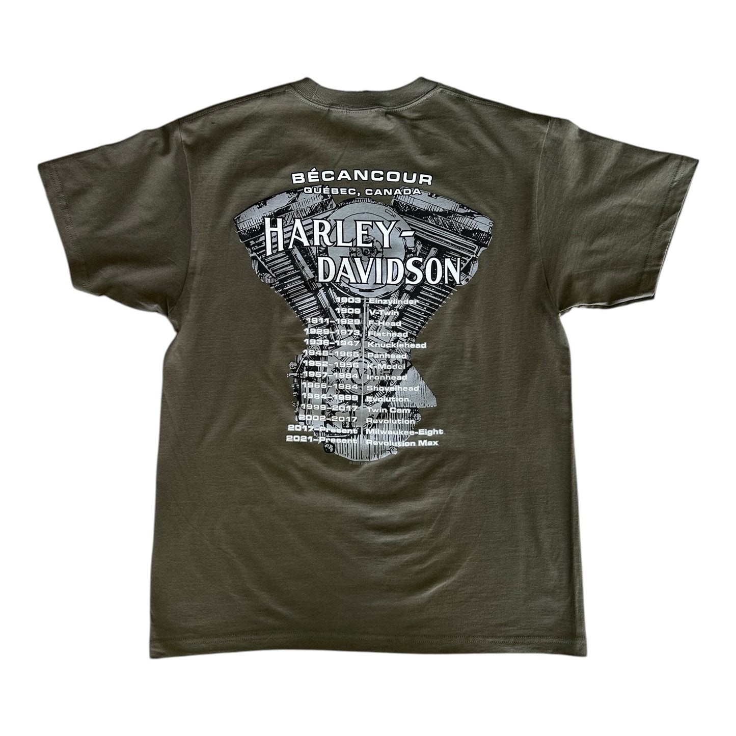 H-D B&S OUTLINE TEE