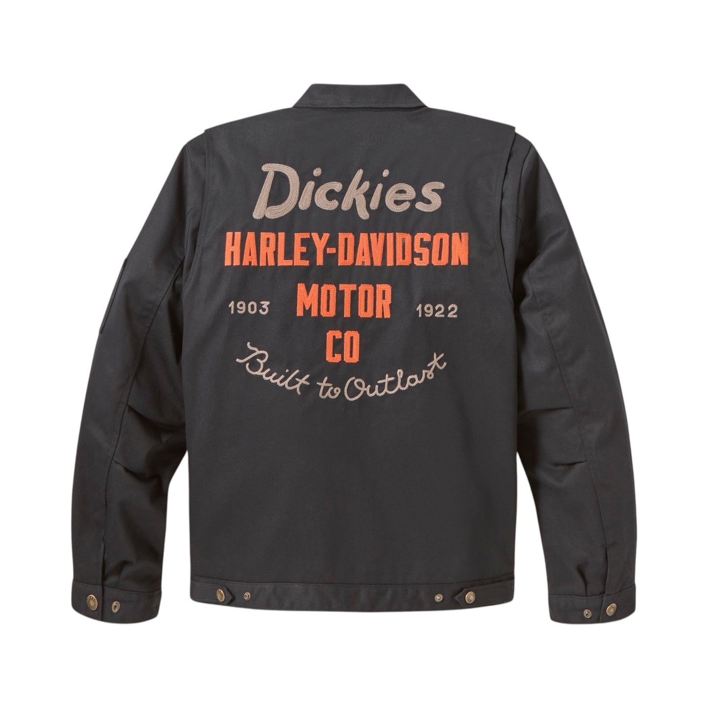 DICKIES X HD QUILTED LINED EISENHOWER JACKET - BLACK