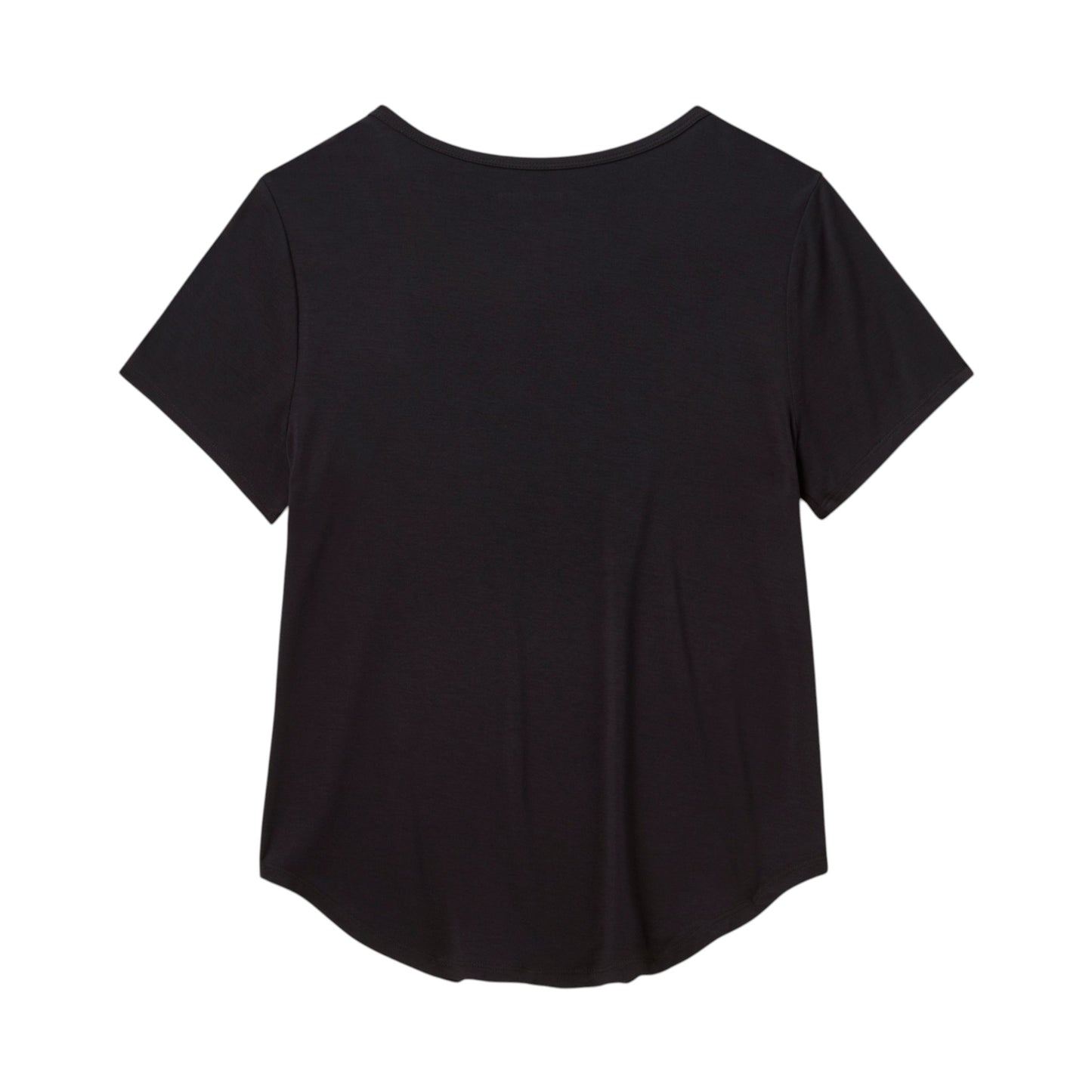 WINGED BLING SCOOP NECK TEE