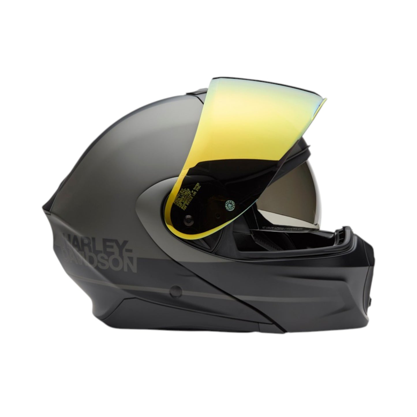 H-D EVO X17 SUN SHIELD MODULAR HELMET - BLACK/OLIVE