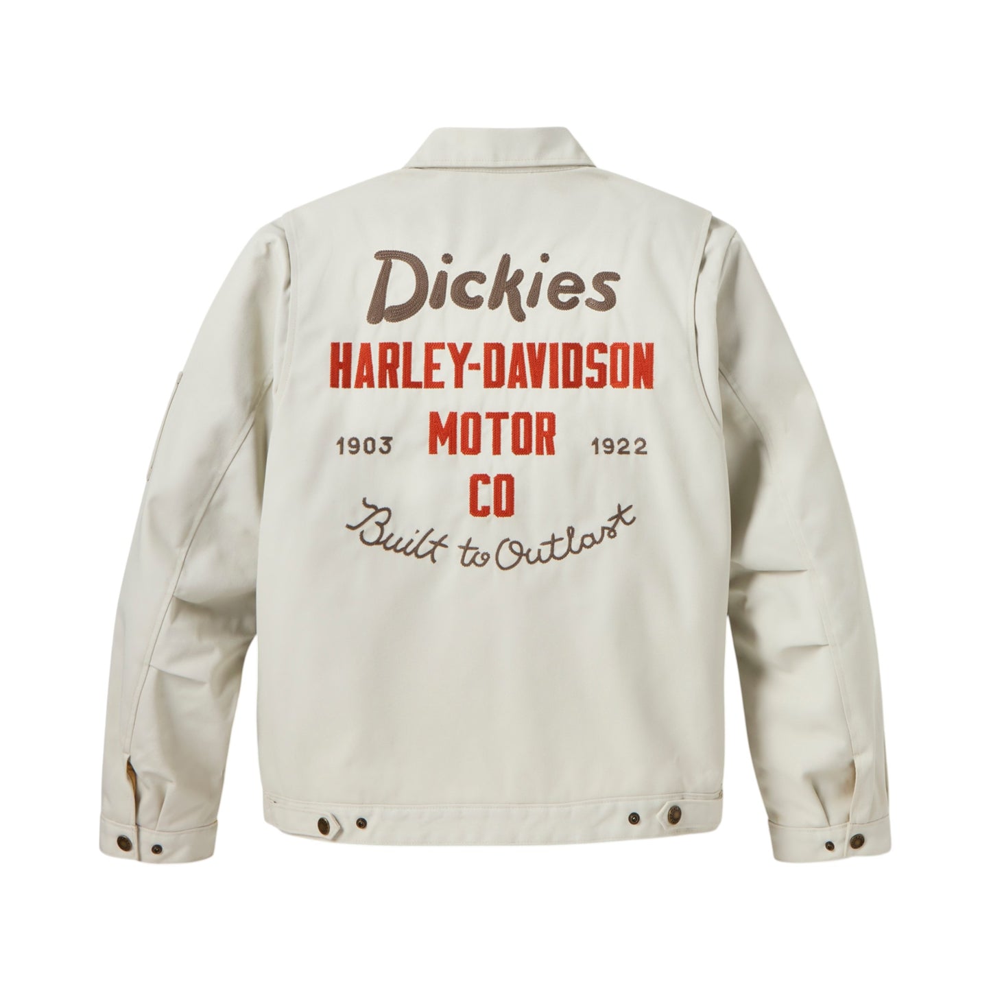 DICKIES X HD QUILTED LINED EISENHOWER JACKET - OFF WHITE
