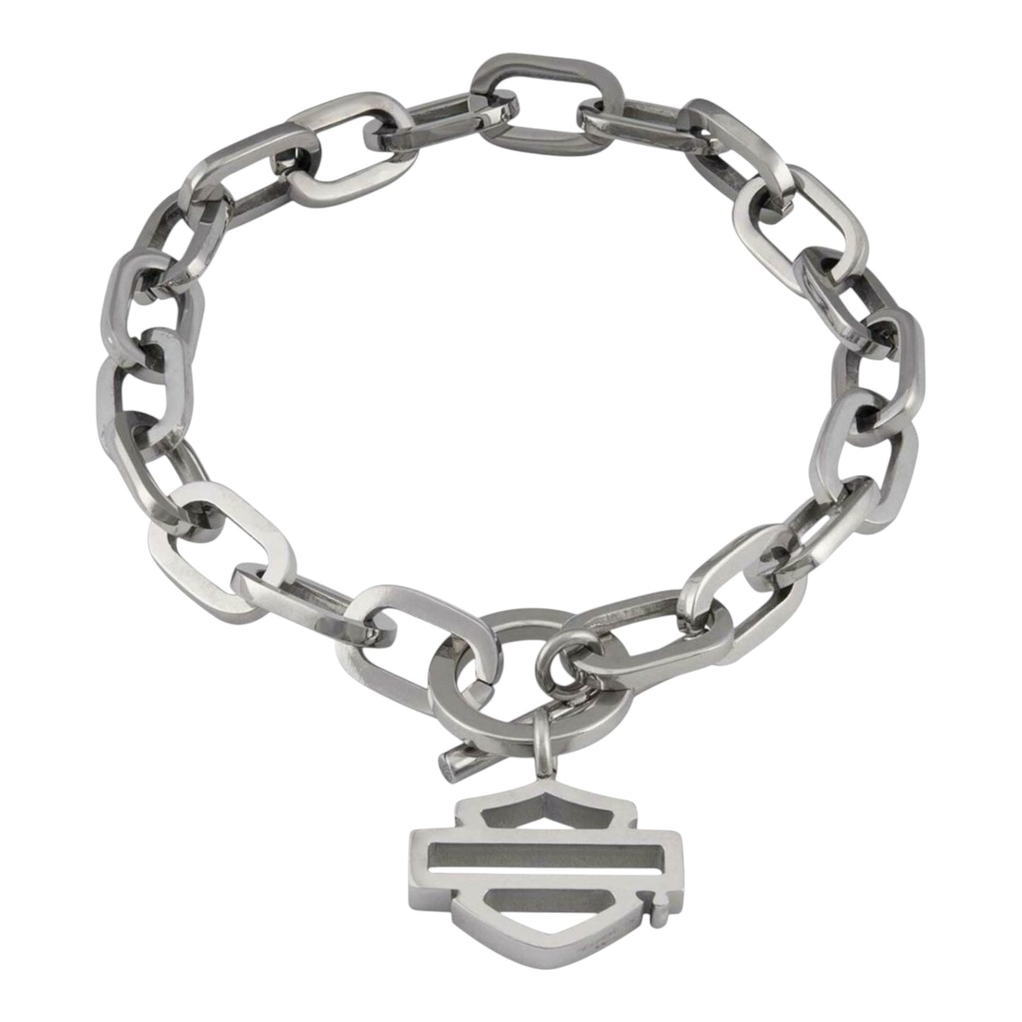 STAINLESS STEEL B&S LARGE CHAIN BRACELET