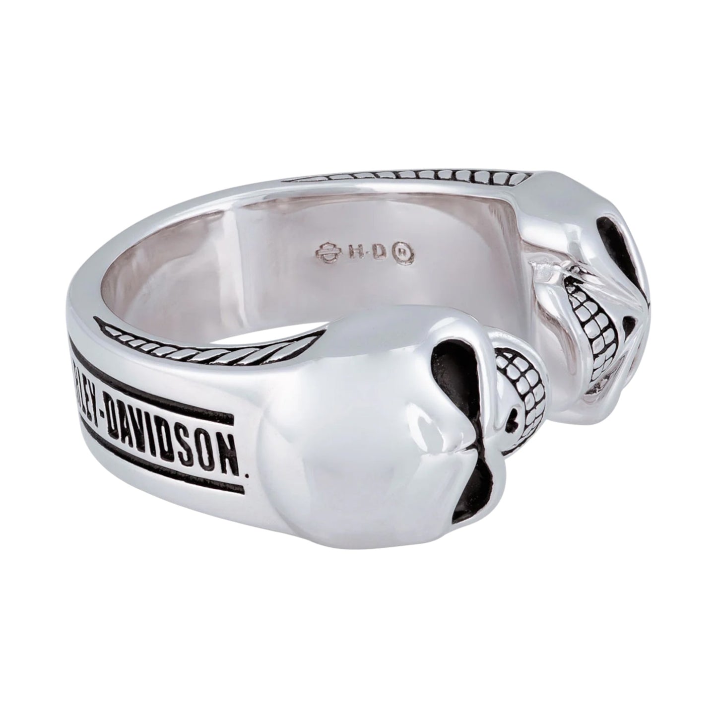 WICKED SKULL SPLIT RING