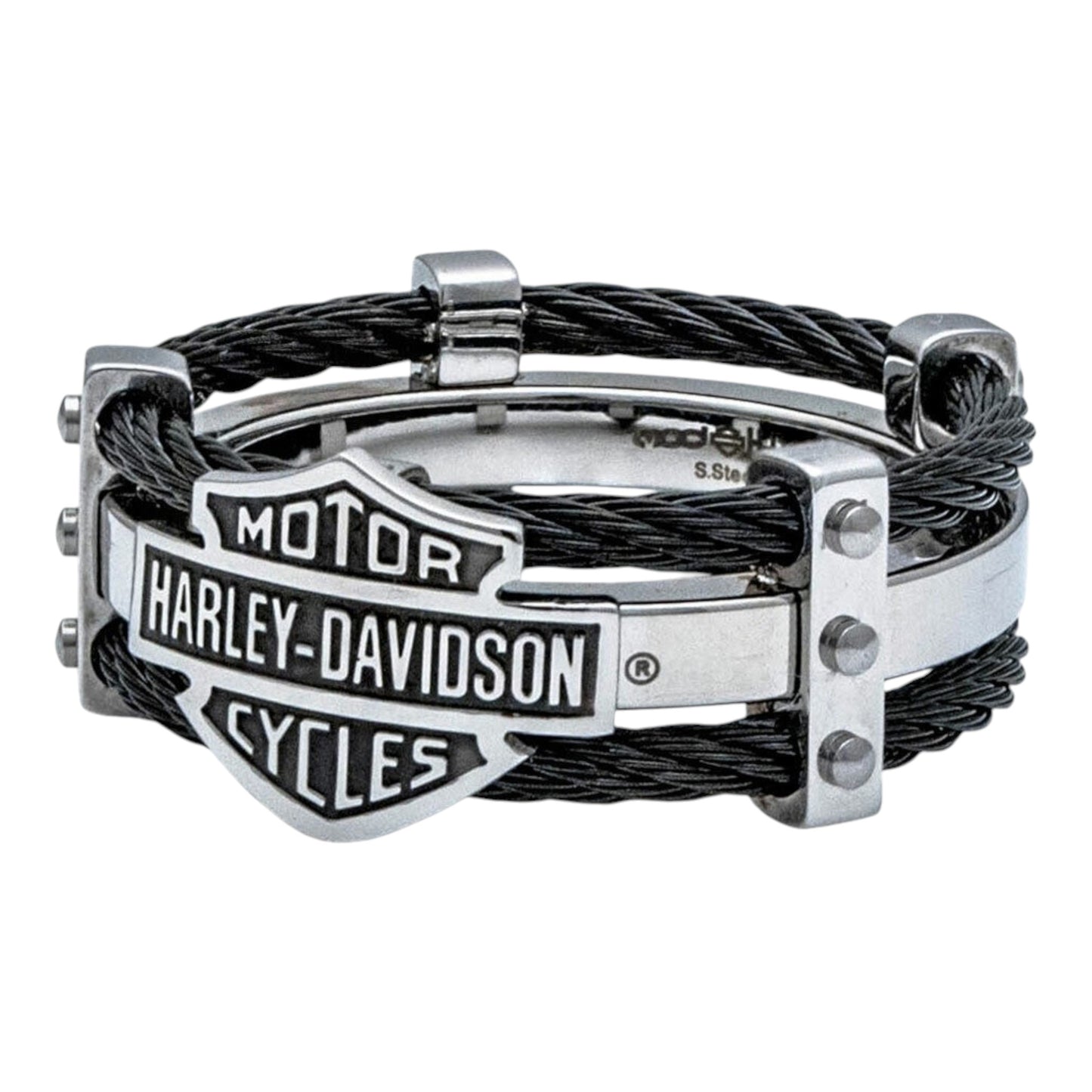 STEEL DOUBLE CABLE BAND RING