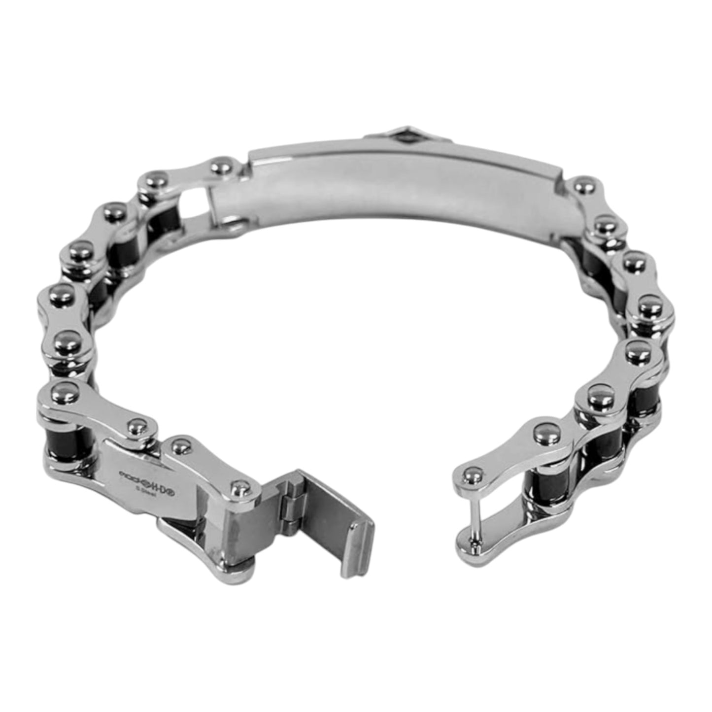 STEEL BIKE CHAIN BRACELET