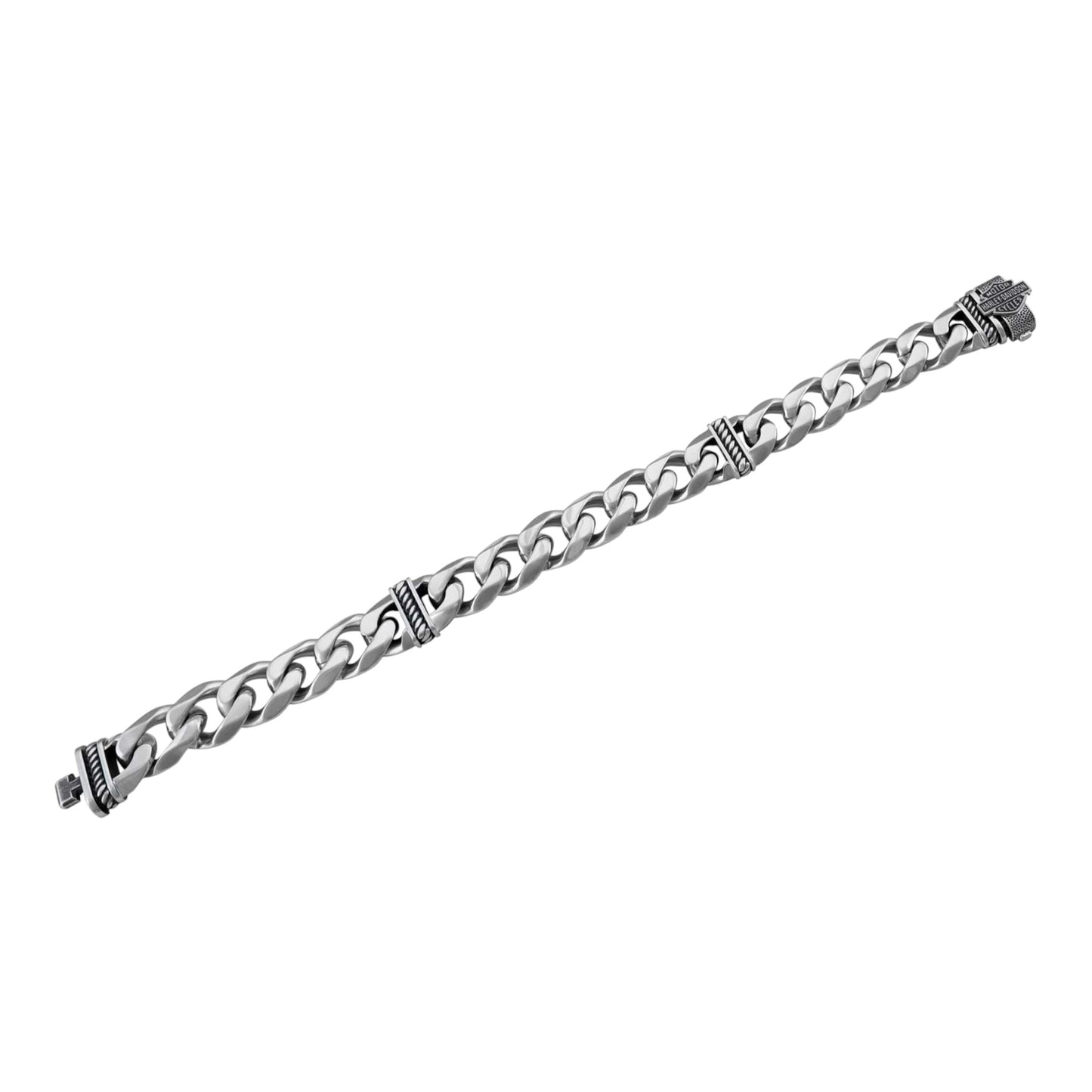 CURB LINK B&S BRACELET