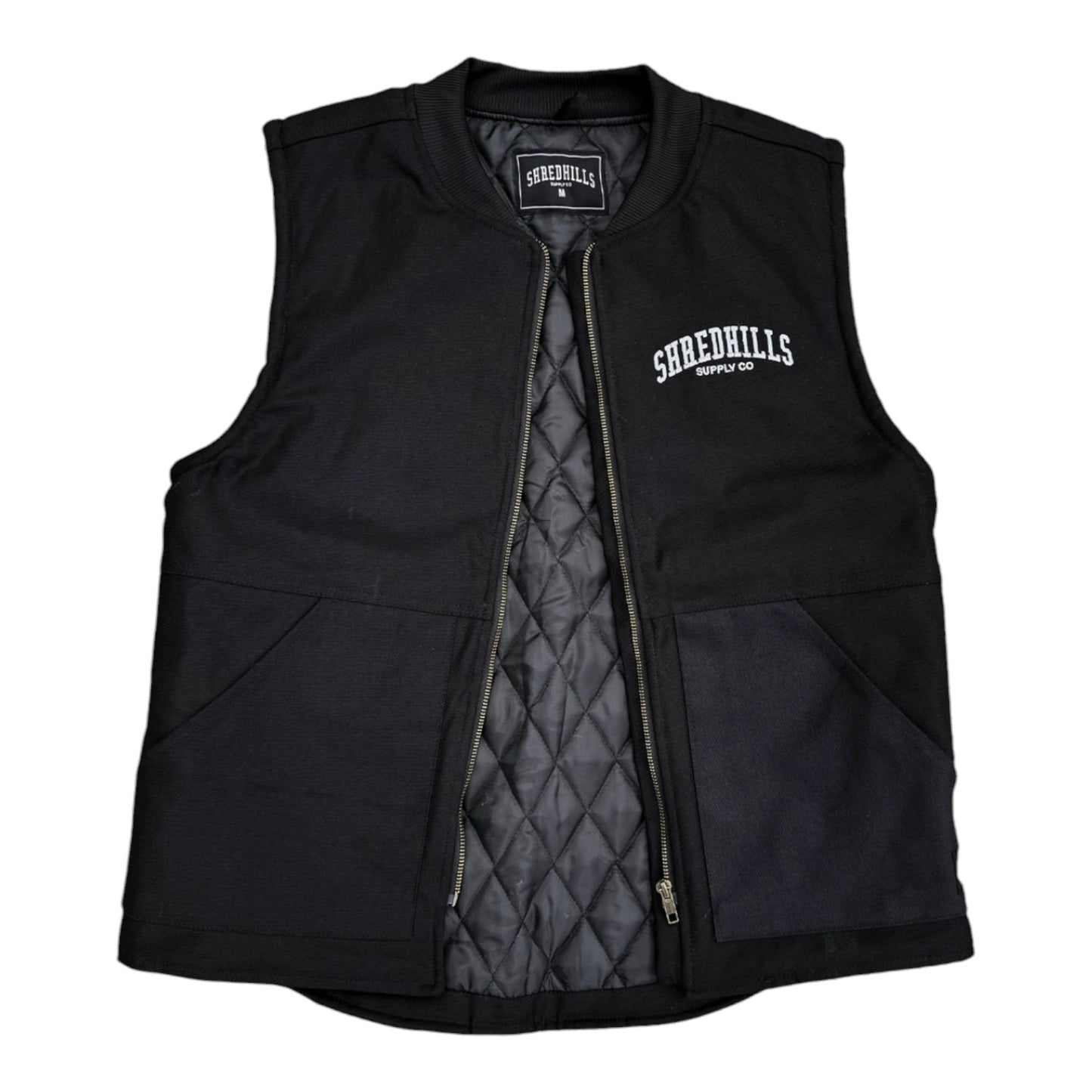 BLACK DENIM VEST