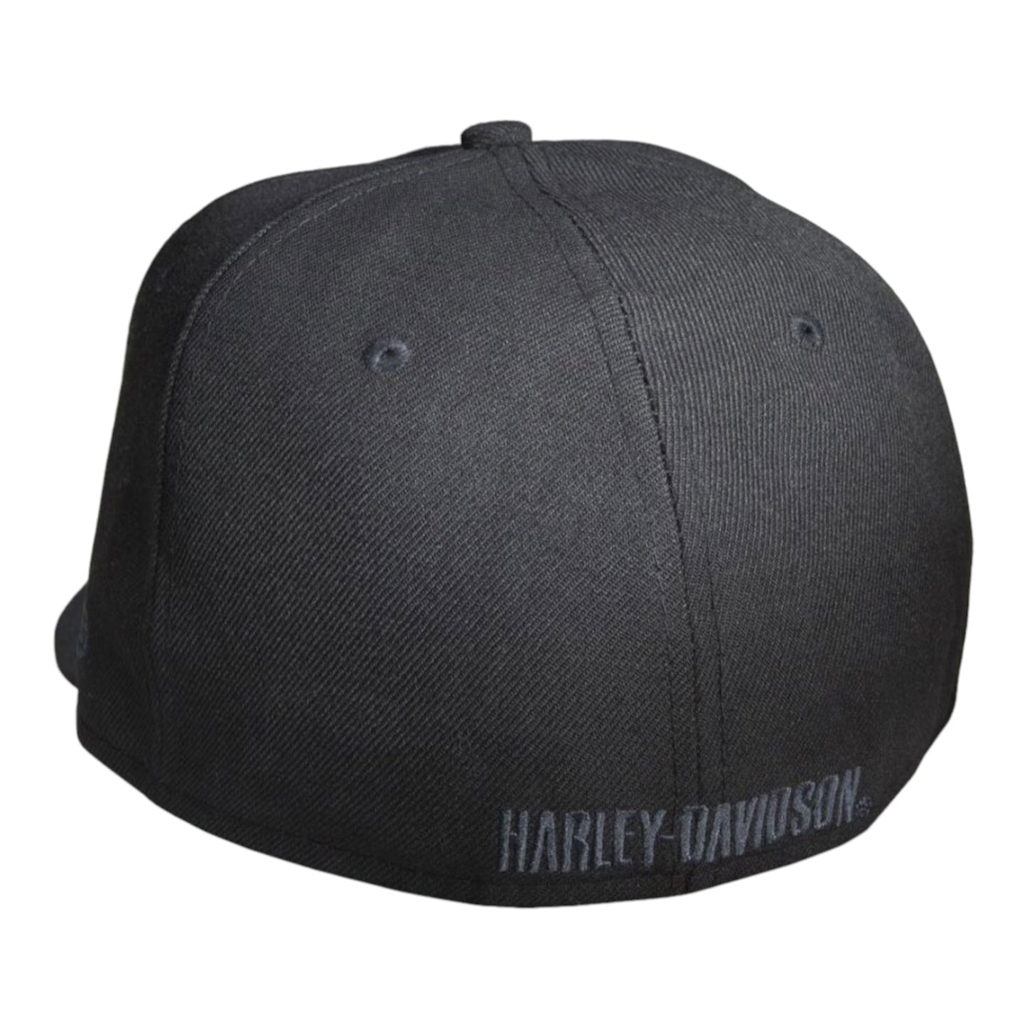 B&S GREY LOGO 59FIFTY BASEBALL CAP - BLK