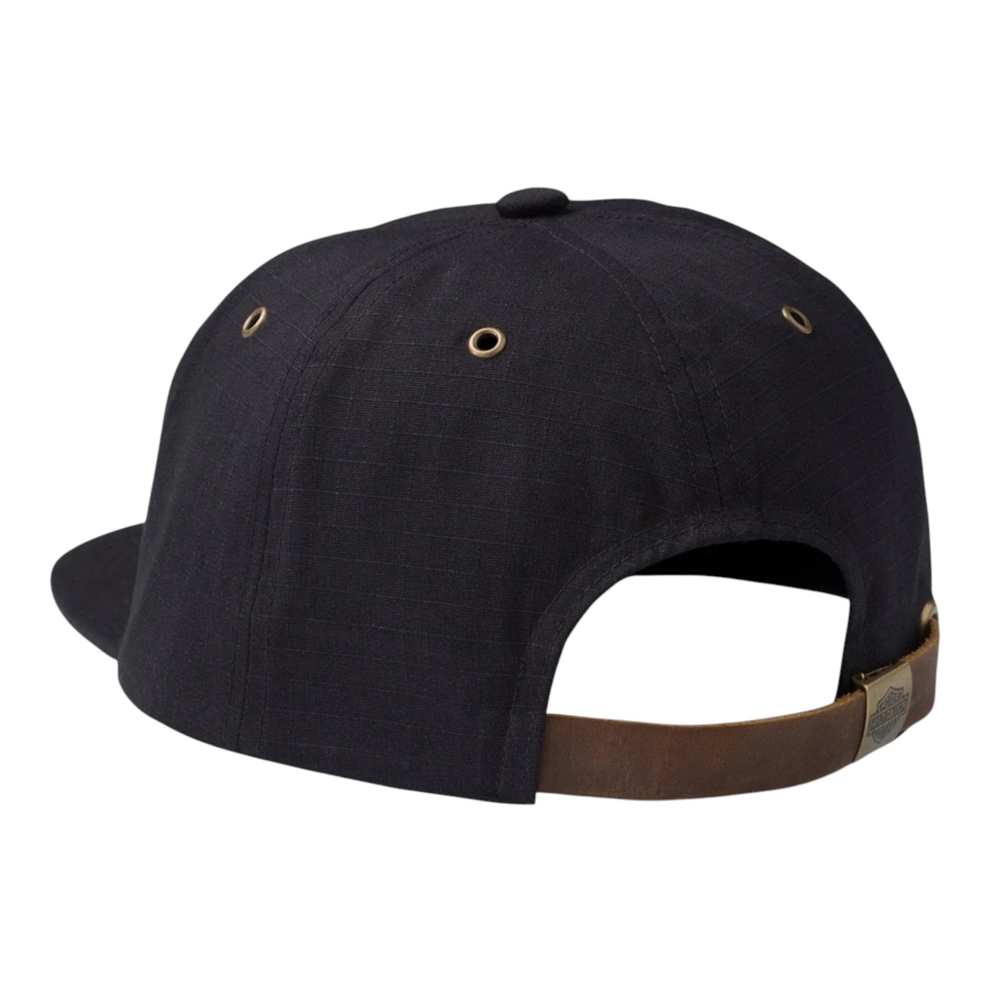CAP, BB, WOVEN, UNSTRUCTURED BLK