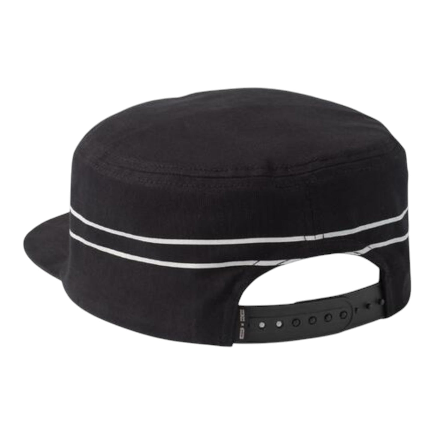 CAP- PILLBOX, WOVEN, BLK