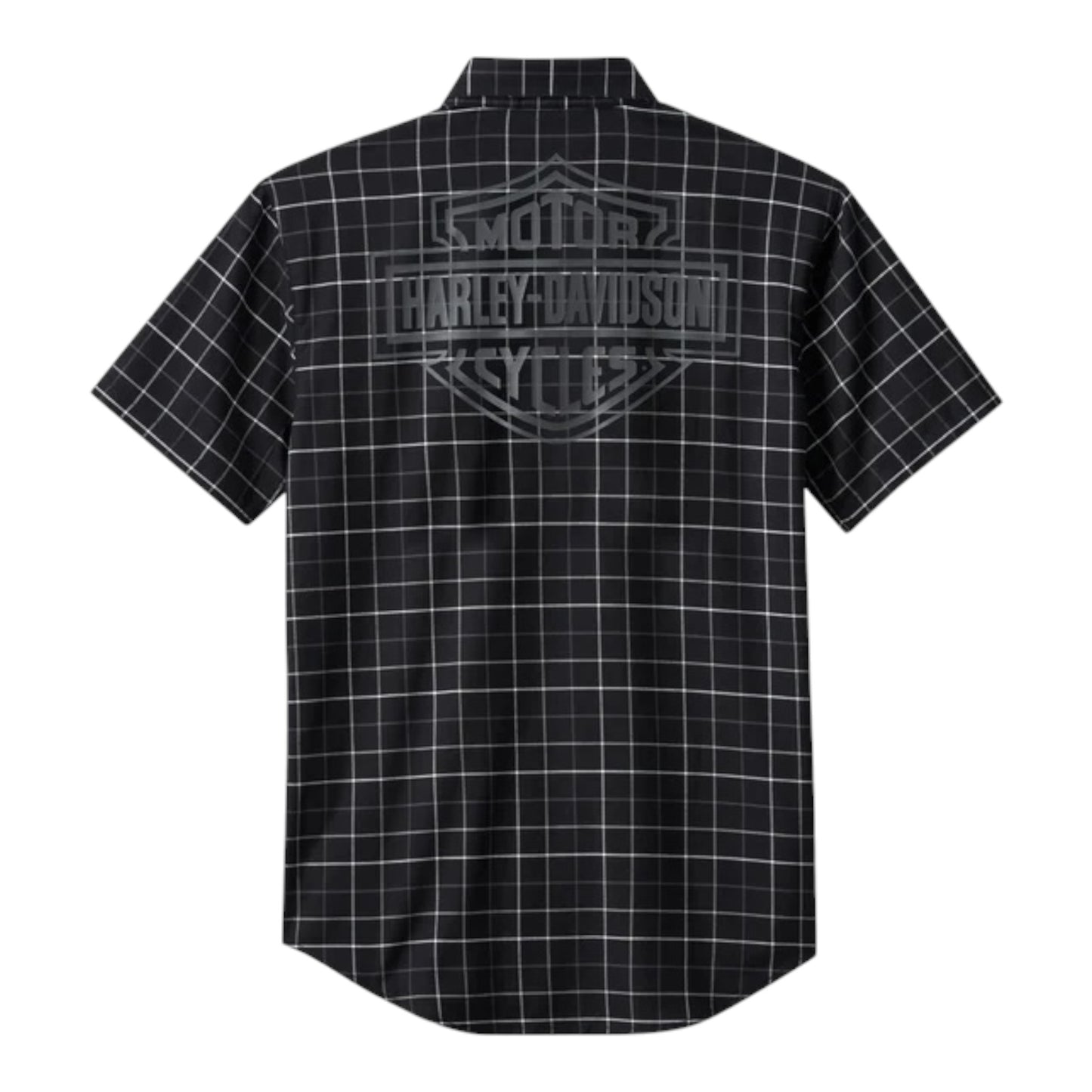 SHIRT-WOVEN, BLACK