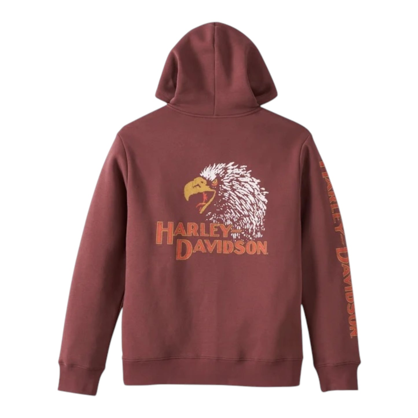 HOODIE-KNIT, BURGUNDY