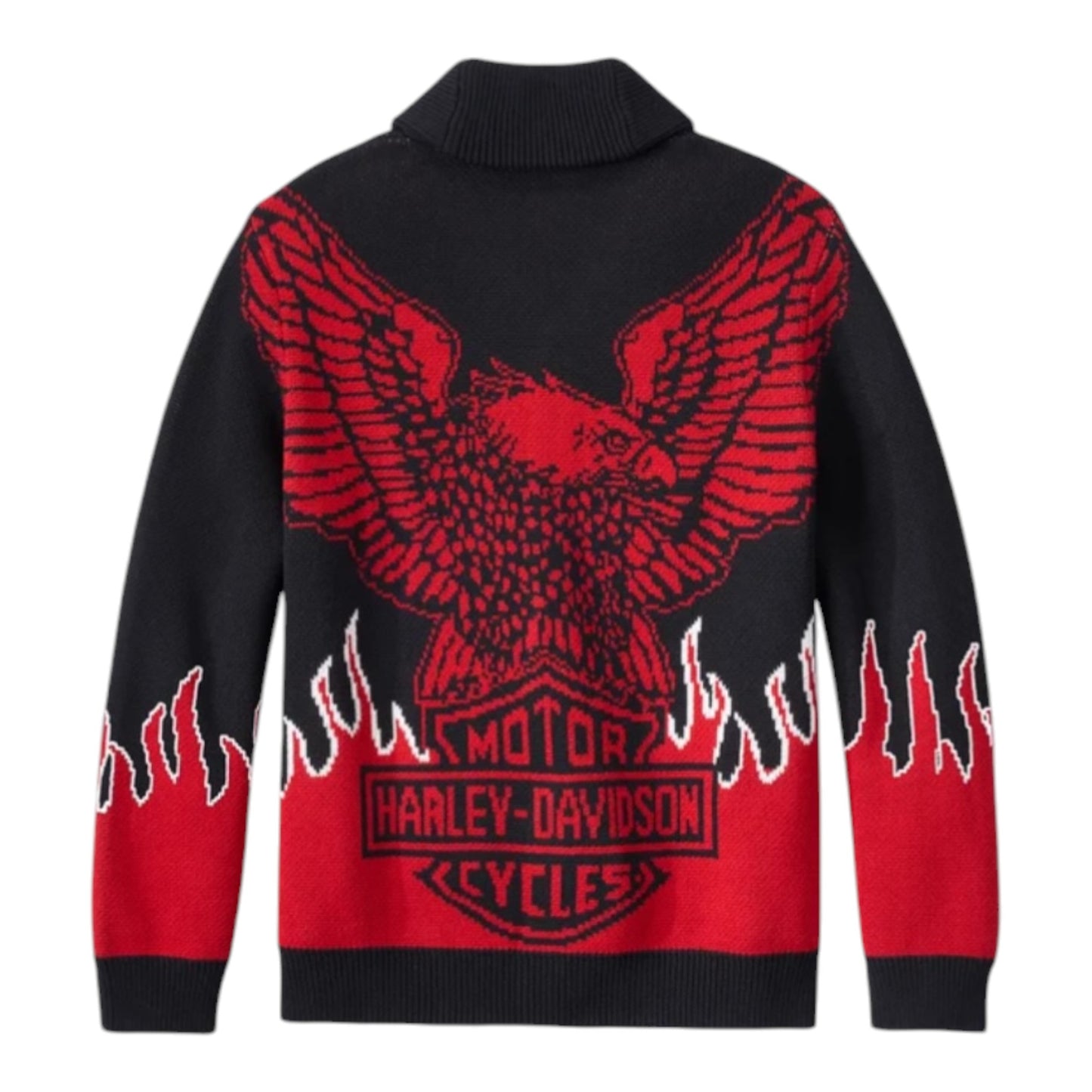 CARDIGAN-KNIT, CUSTOM PRINT