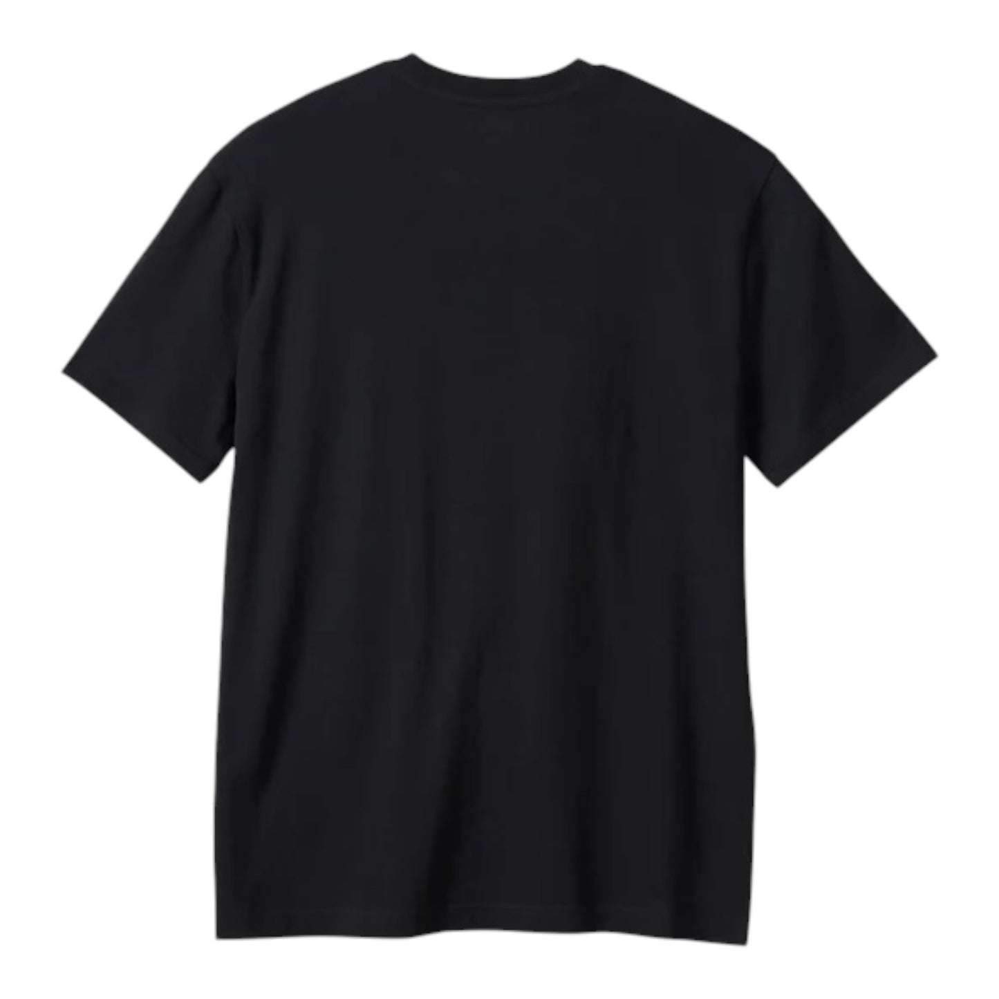 TEE-KNIT, BLACK W/FLAMES