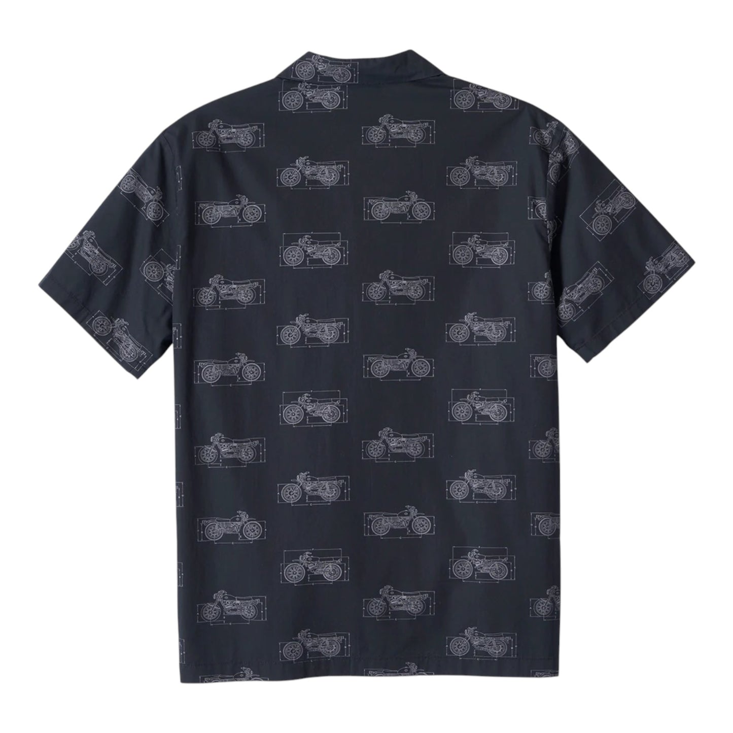 SHIRT-WOVEN, BIKE PRINT