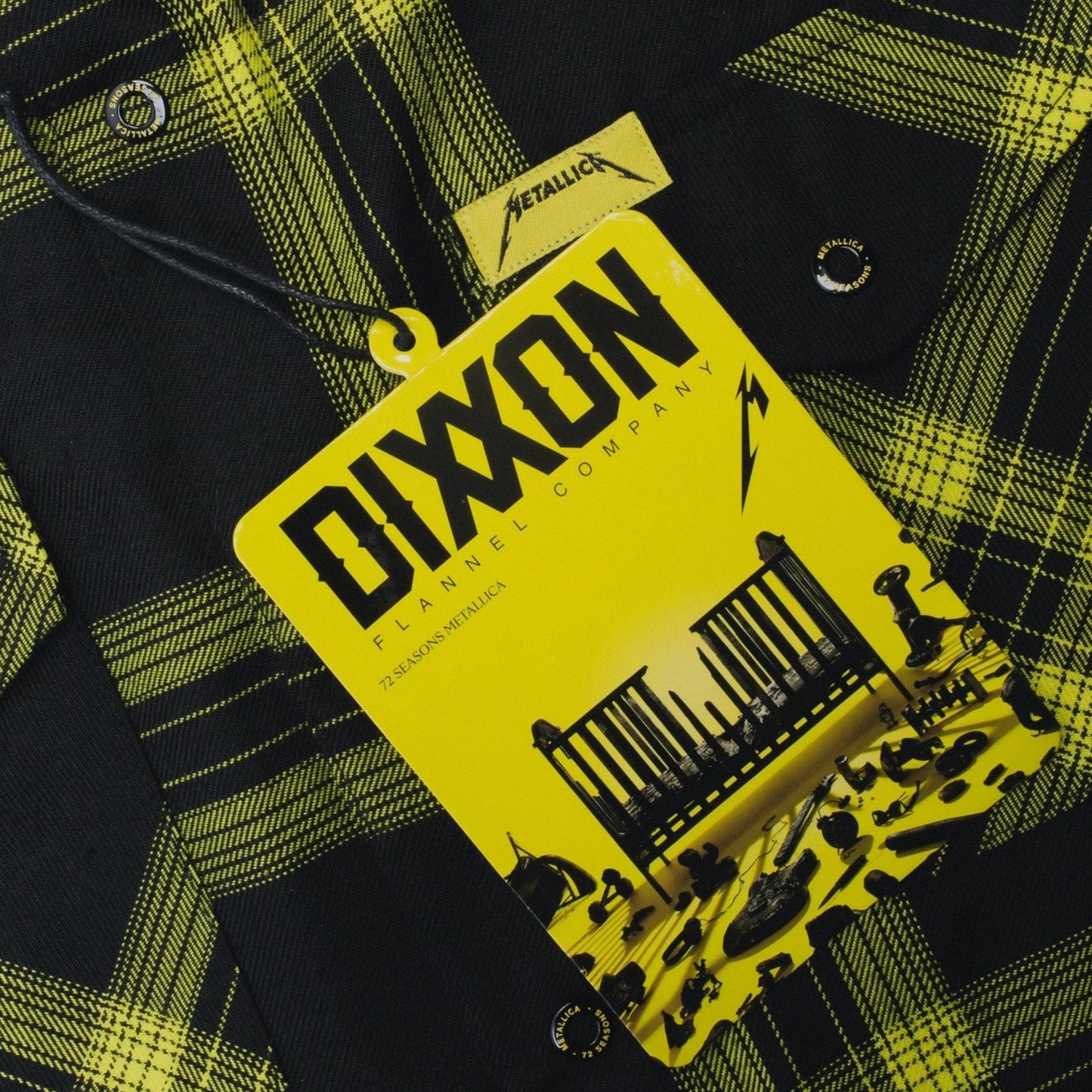 METALLICA FLANNEL - DIXXON