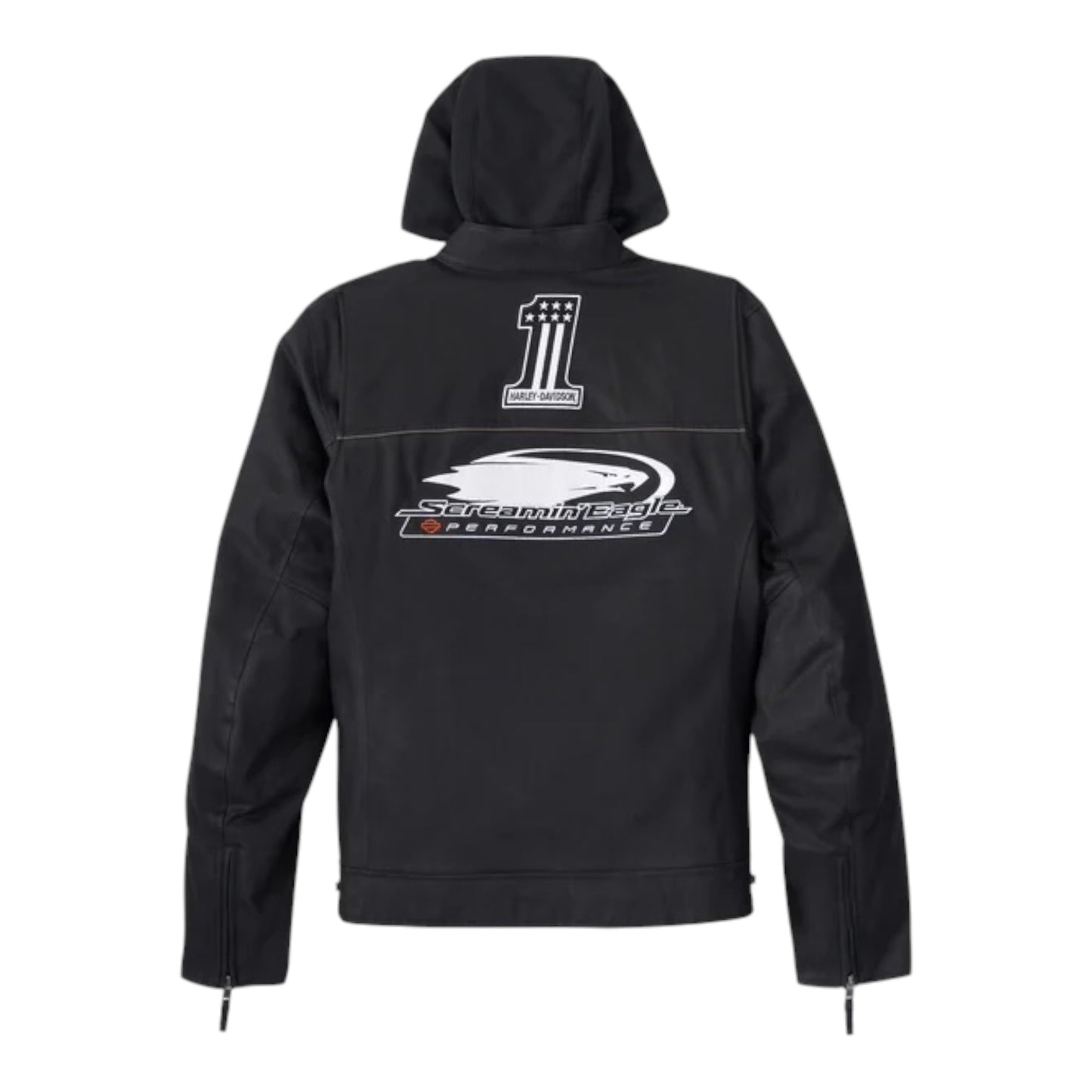 JACKET-SCREAMIN EAGLE, 3IN1, TEXTILE,BLACK