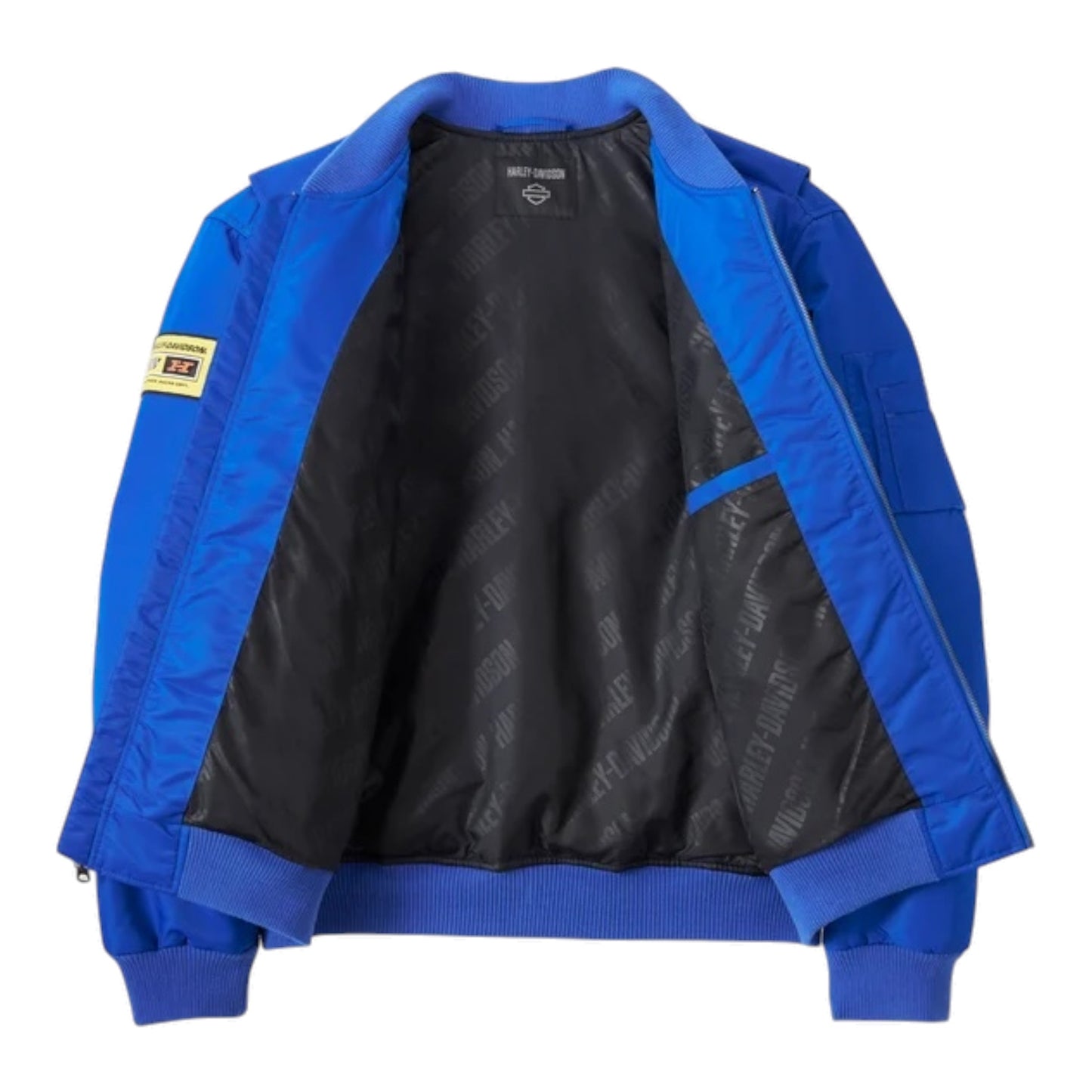 JACKET-BOMBER, BLUE