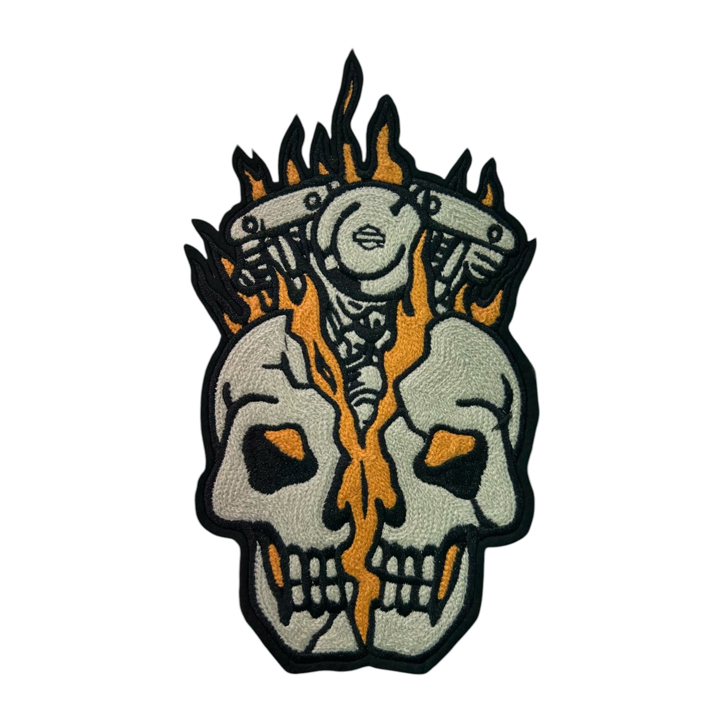 RETRO SKULL 9''