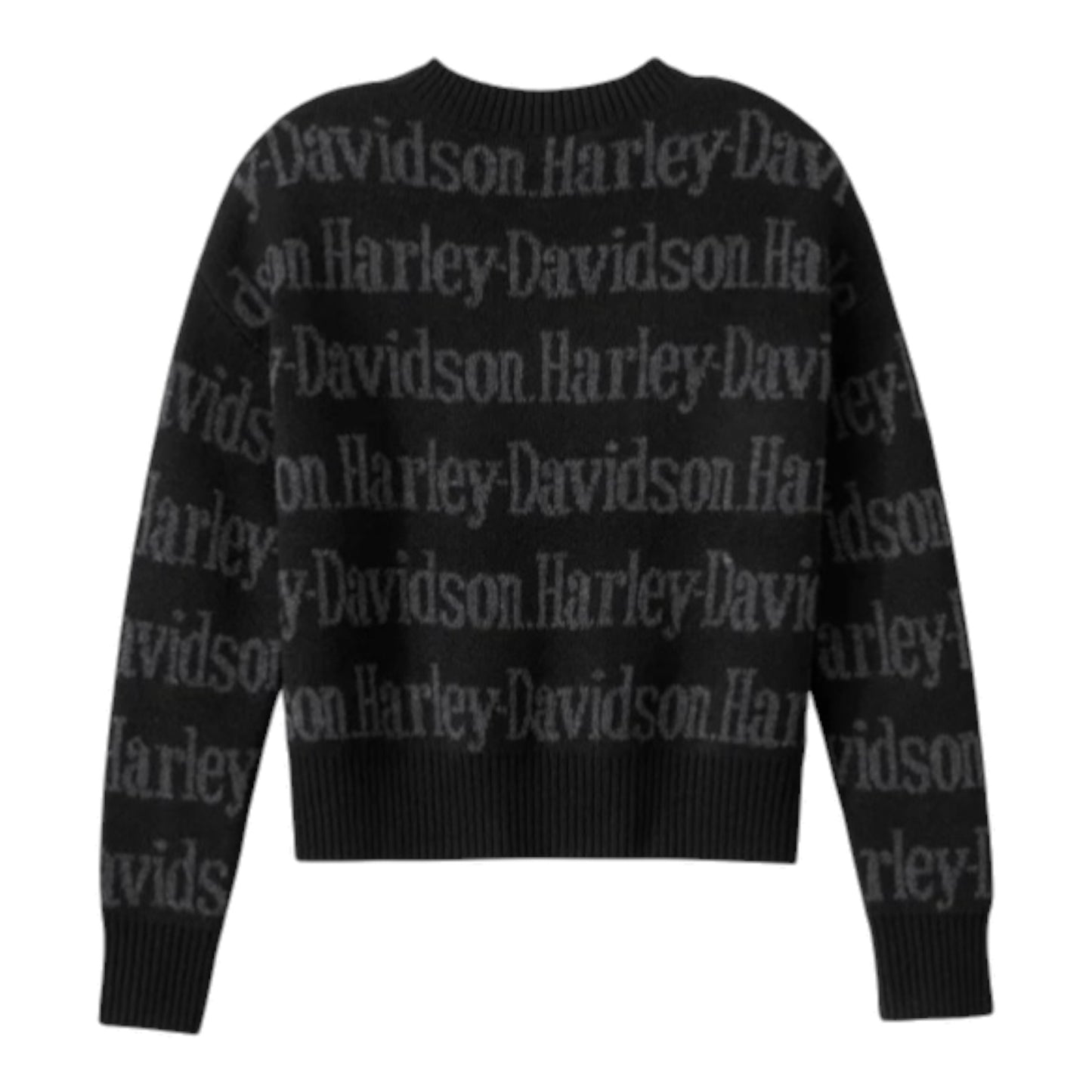 SWEATER-KNIT,BLACK REPEAT PRINT