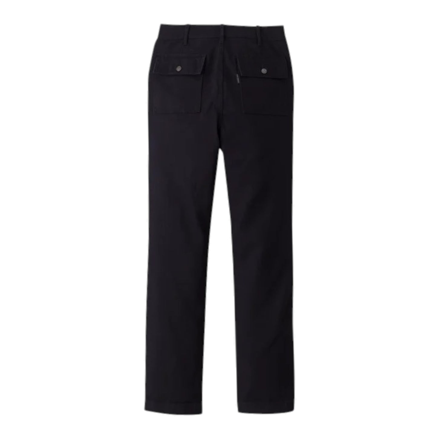 WANDERER TWILL PANTS, BLACK