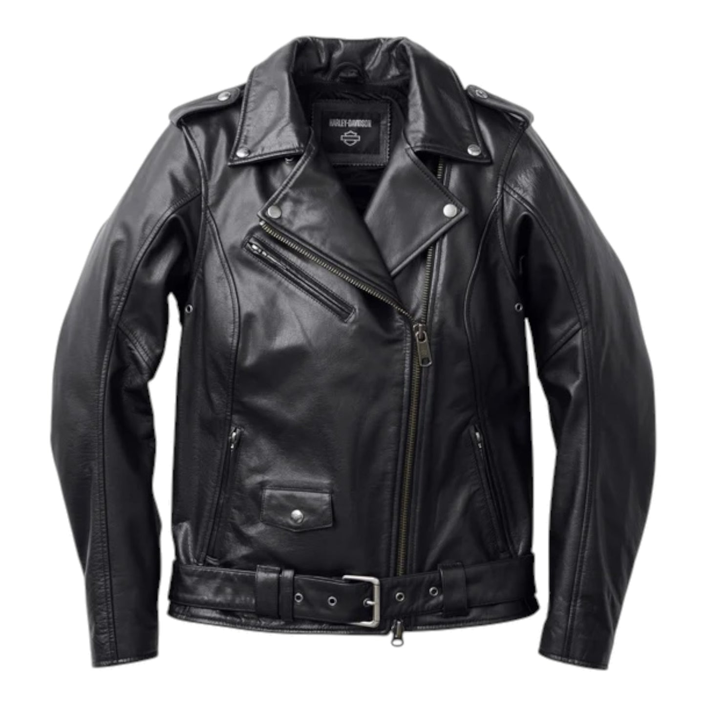 JACKET-POTOMAC,LEATHER,3IN1, BLACK