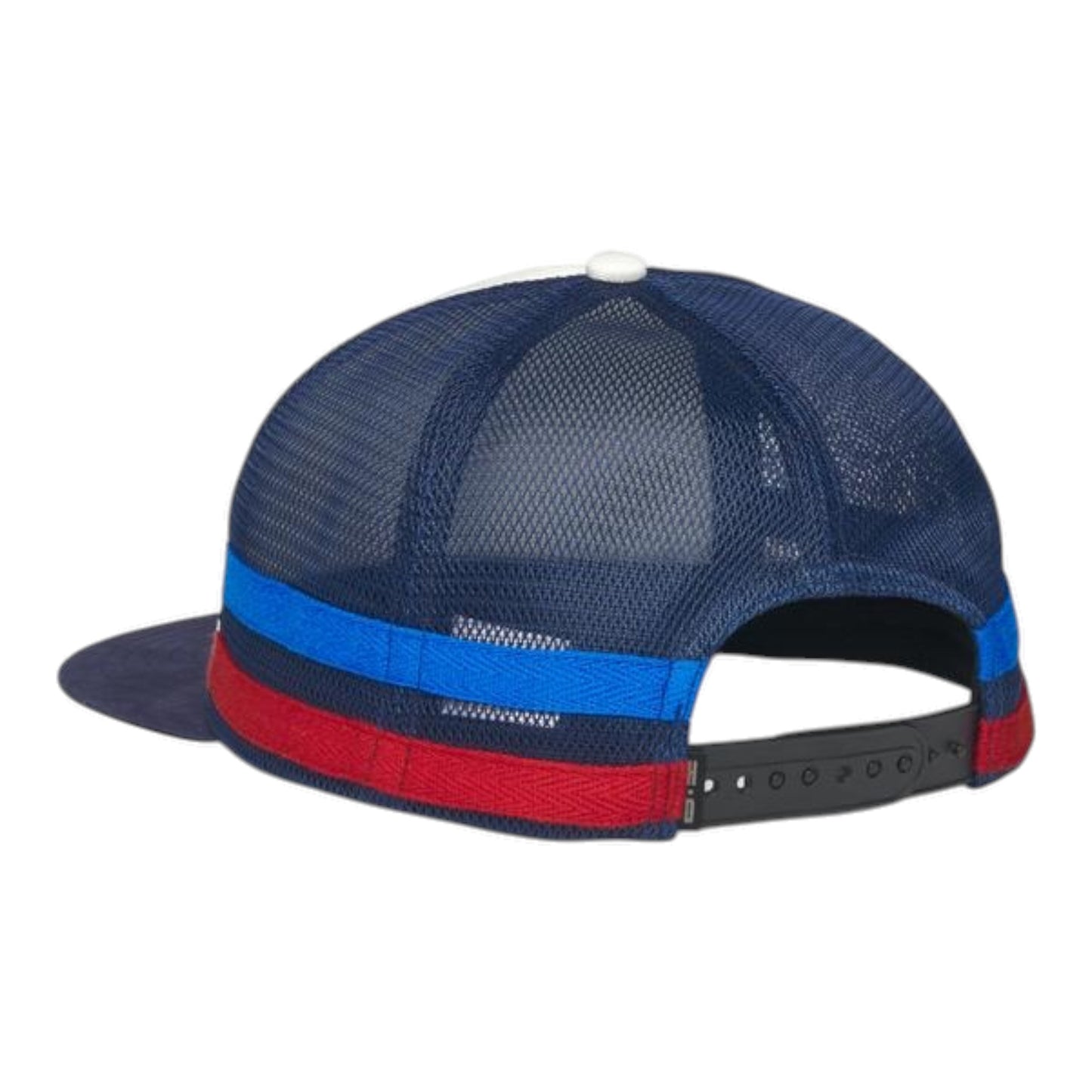 CAP-TRUCKER,WOVEN,N1,WHITE/BLUE