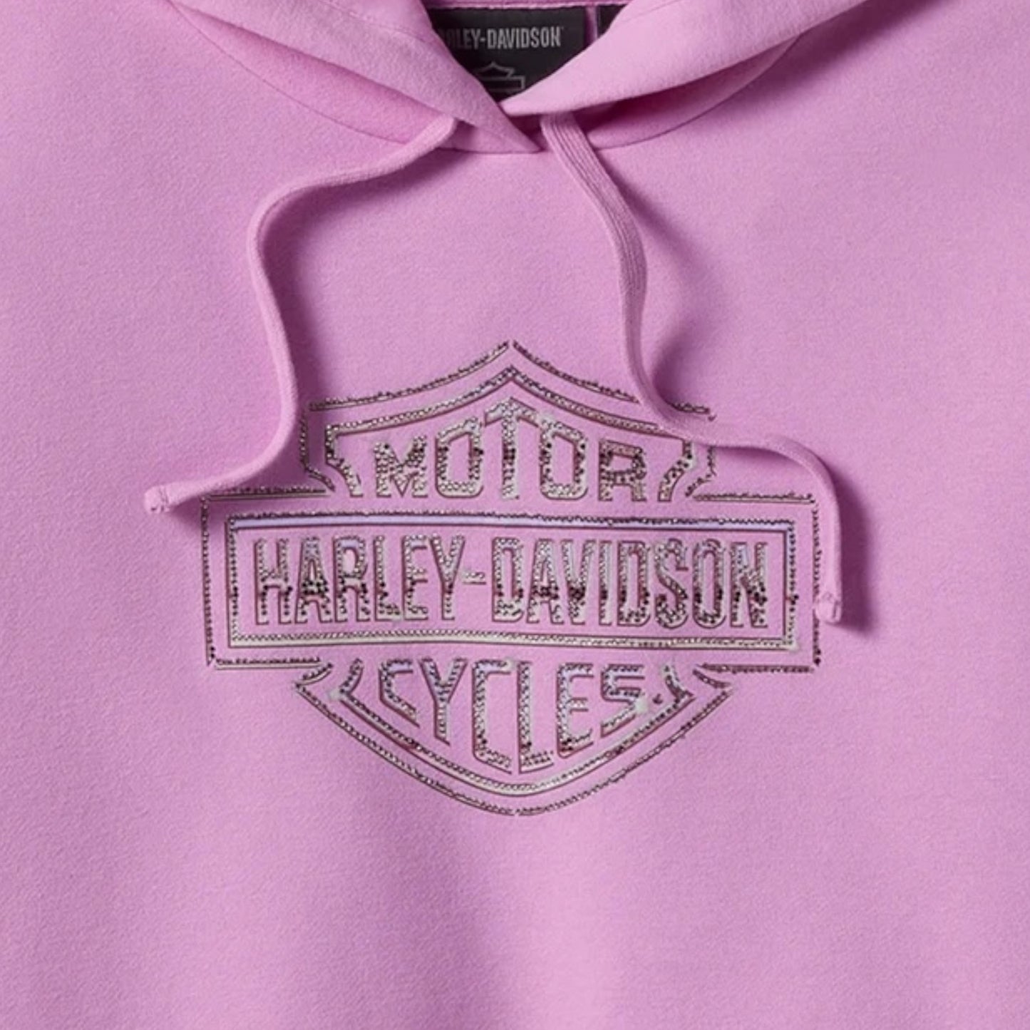 ESSENTIAL BLING FLEECE HOODIE - LIGHT PURPLE