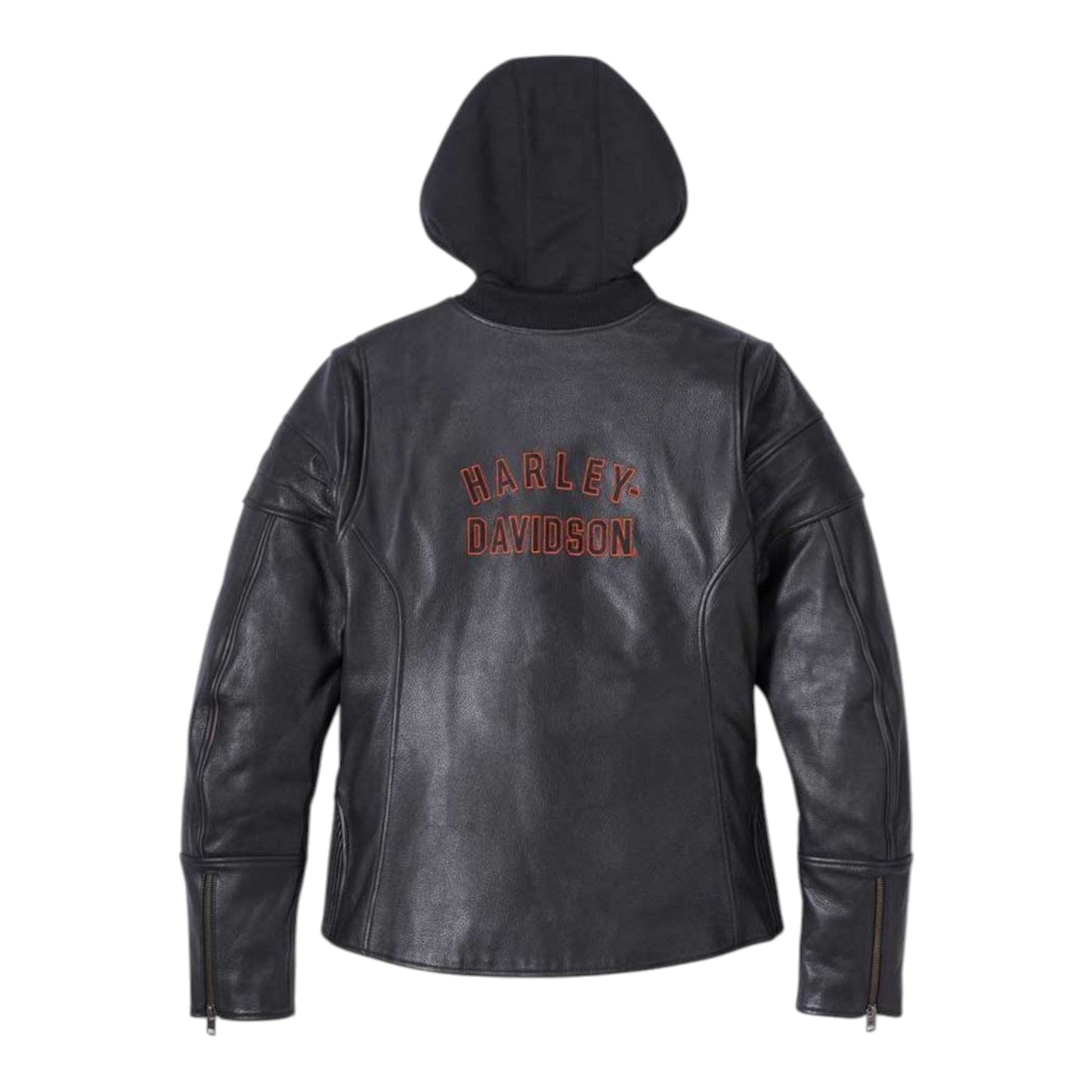 MISS ENTHUSIAST 2.0 LEATHER 3-IN-1 JACKET - BLACK