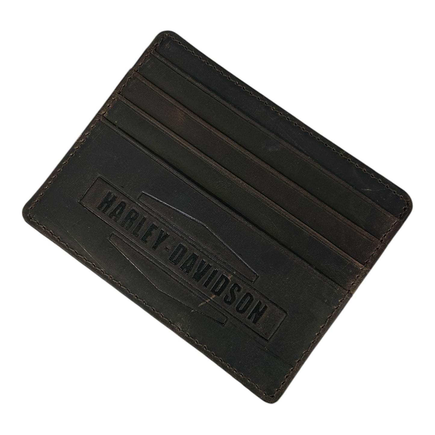 CRAZY HORSE FRONT POCKET WALLET BROWN