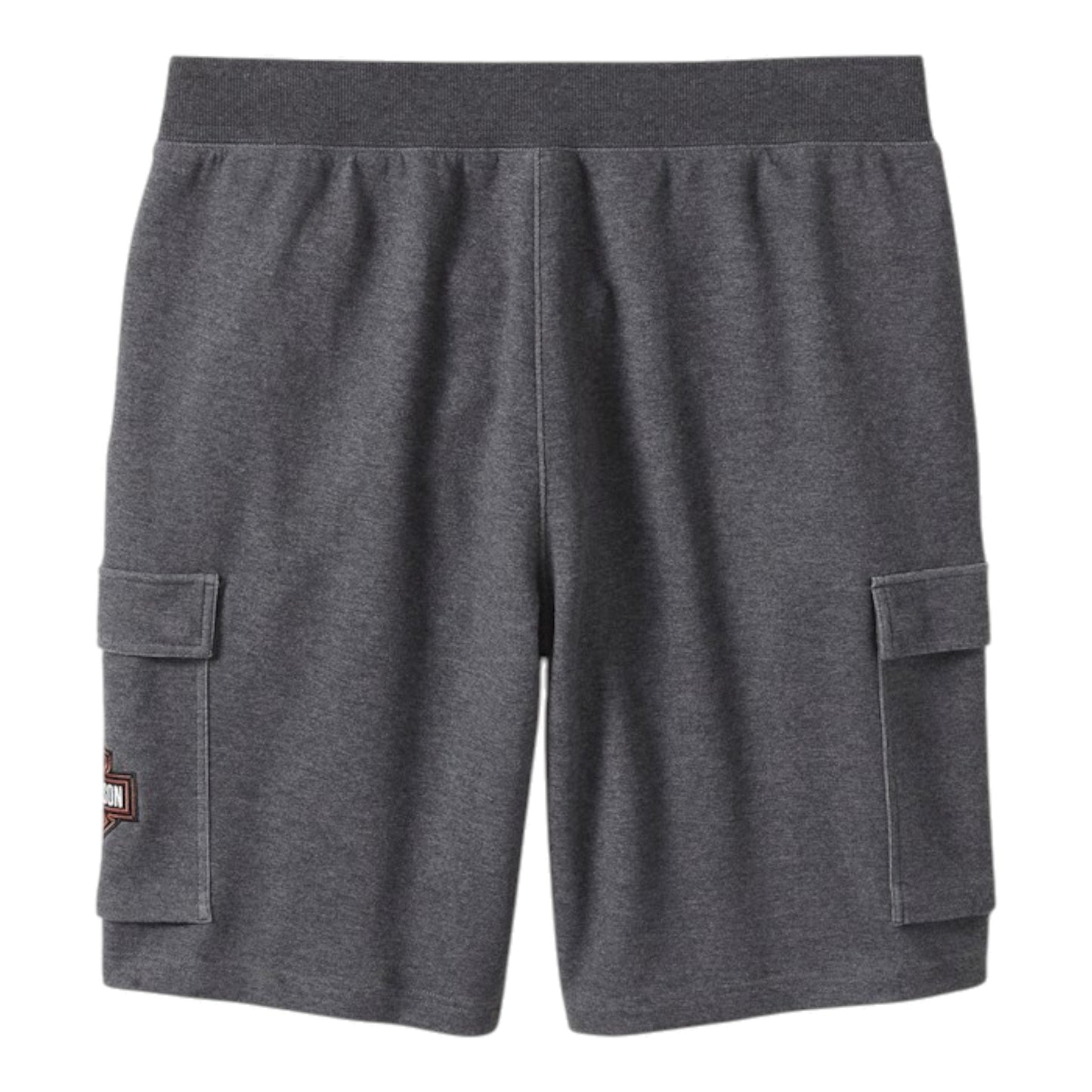ESSENTIAL FLEECE CARGO SHORT - CHARCOAL GREY