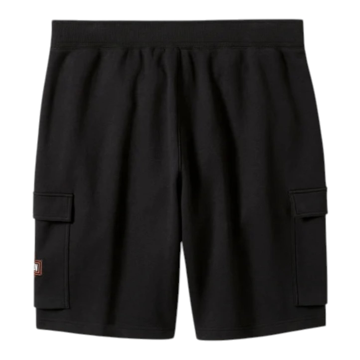 ESSENTIAL FLEECE CARGO SHORTS - BLACK