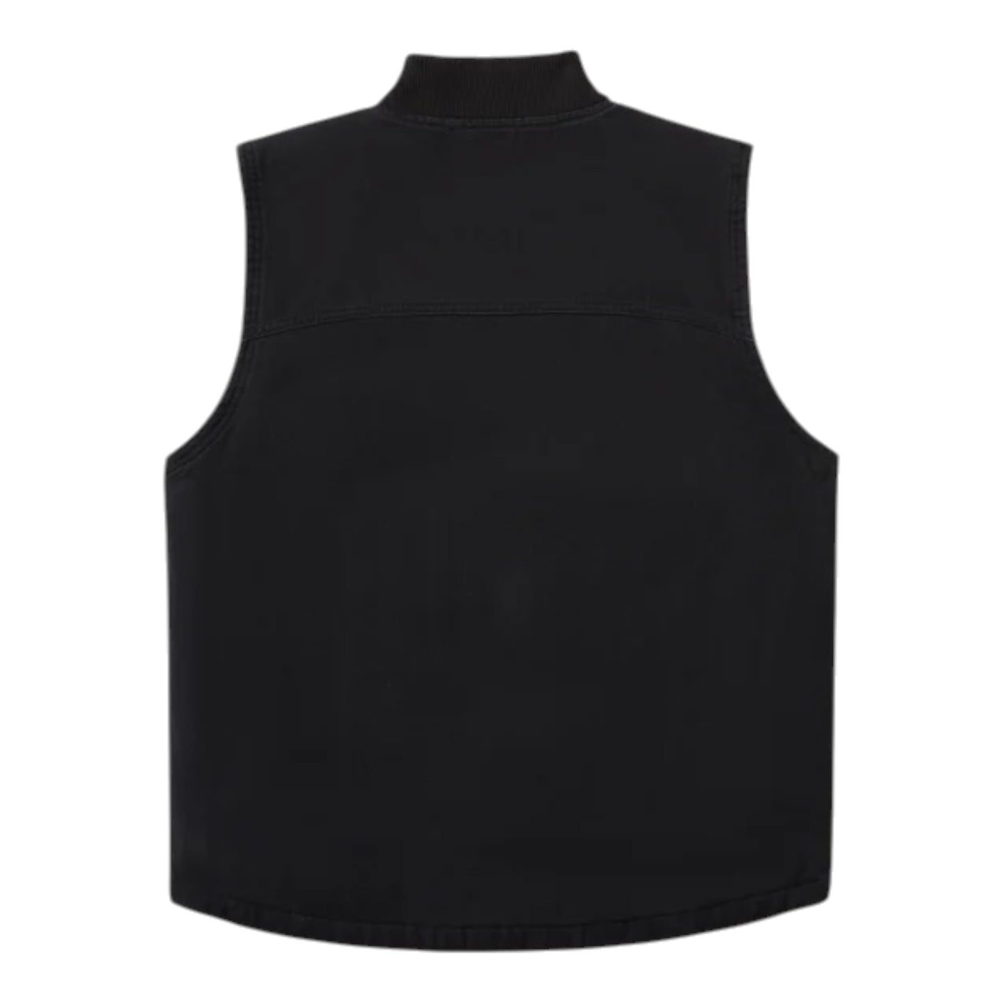 DICKIES X HARLEY-DAVIDSON QUILTED CANVAS VEST - BLACK