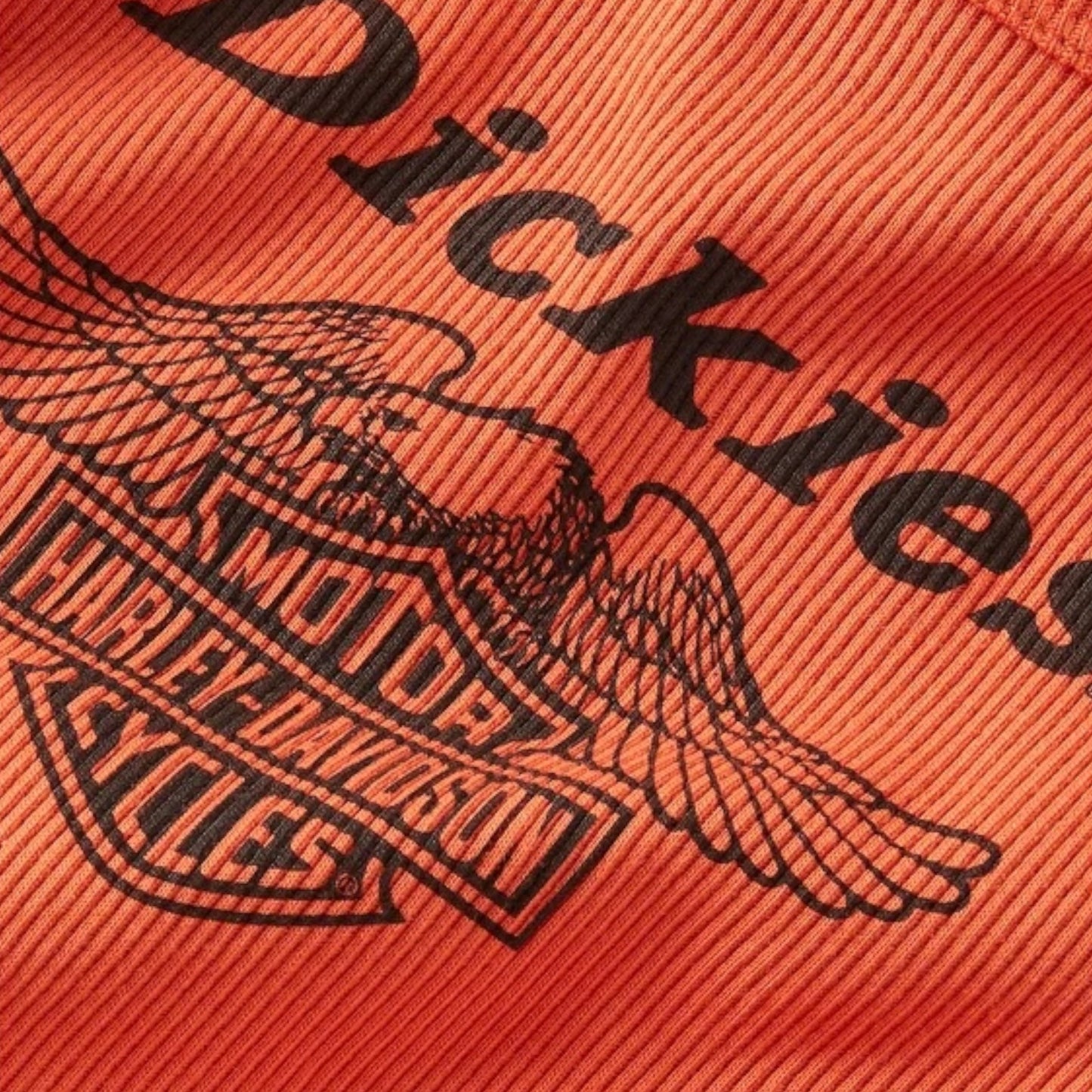 DICKIES X HARLEY DAVIDSON RACERBACK CROPPED EAGLE TANK