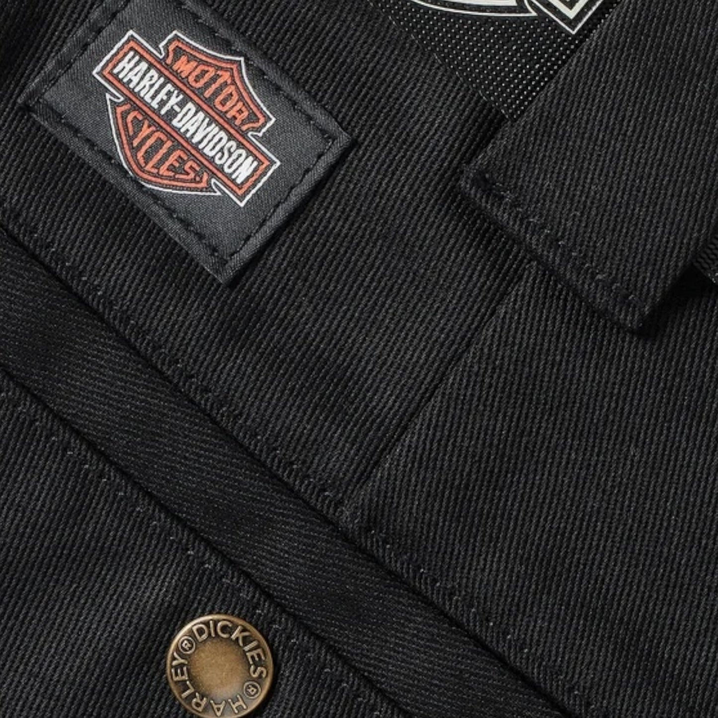 DICKIES X HARLEY-DAVIDSON WOMEN'S ORIGINAL 874 WORK PANTS - BLACK