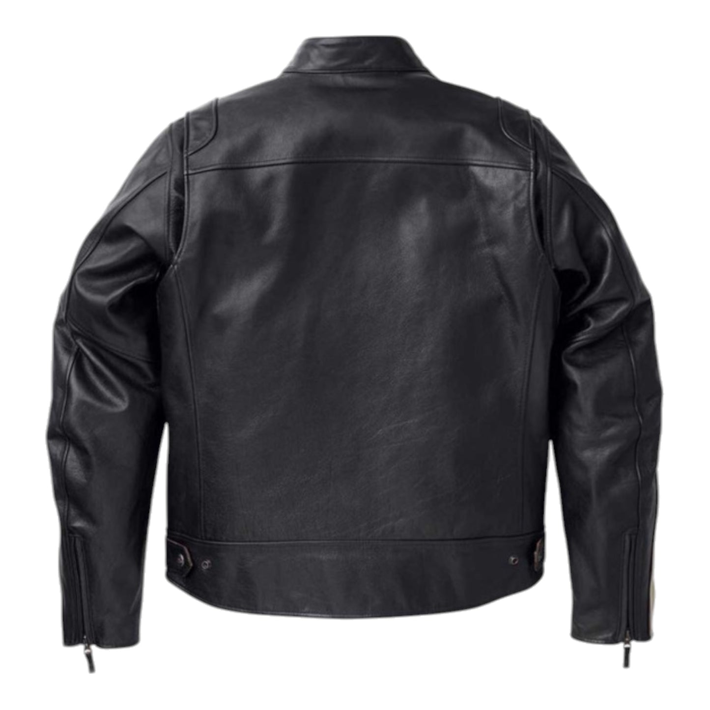 ENDURO LEATHER RIDING JACKET - BLACK