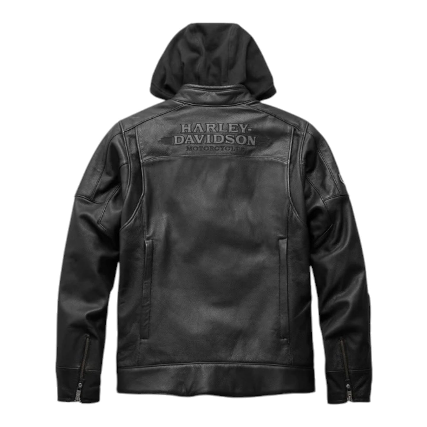 SWINGARM 3-IN1 LEATHER JACKET - BLACK