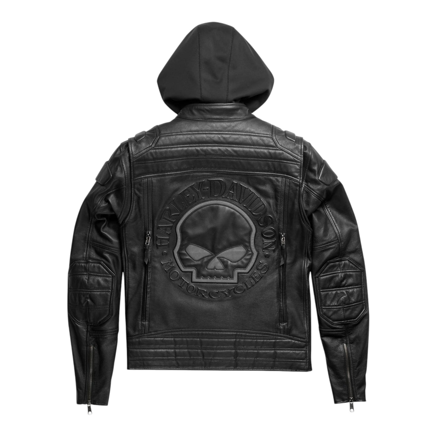 MEN'S AURORAL II 3-IN1 LEATHER JACKET - BLACK