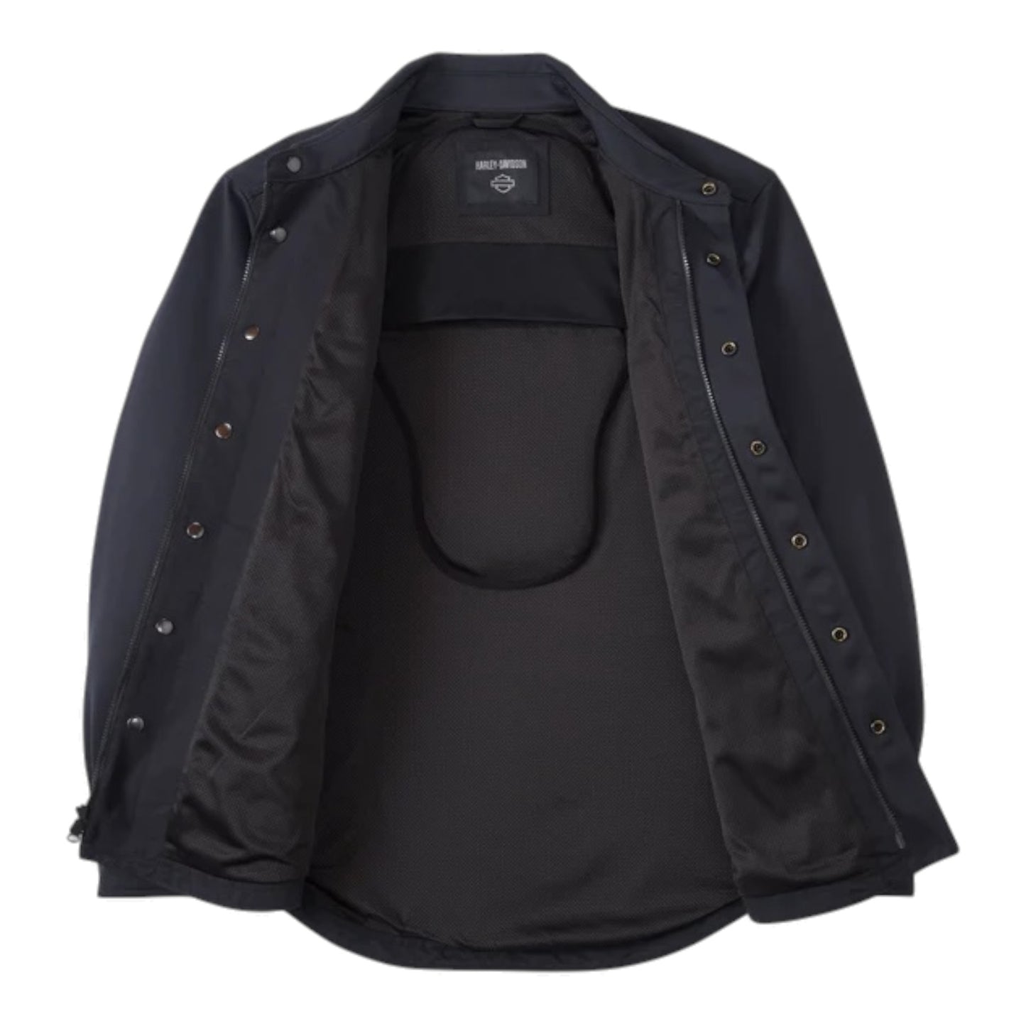 OPERATIVE MESH RIDING SHIRT JACKET - BLACK