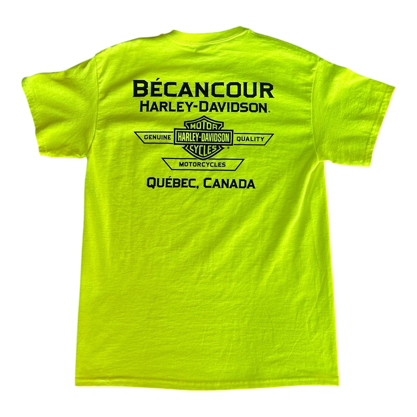 HD BACK AROUND TEE - YELLOW