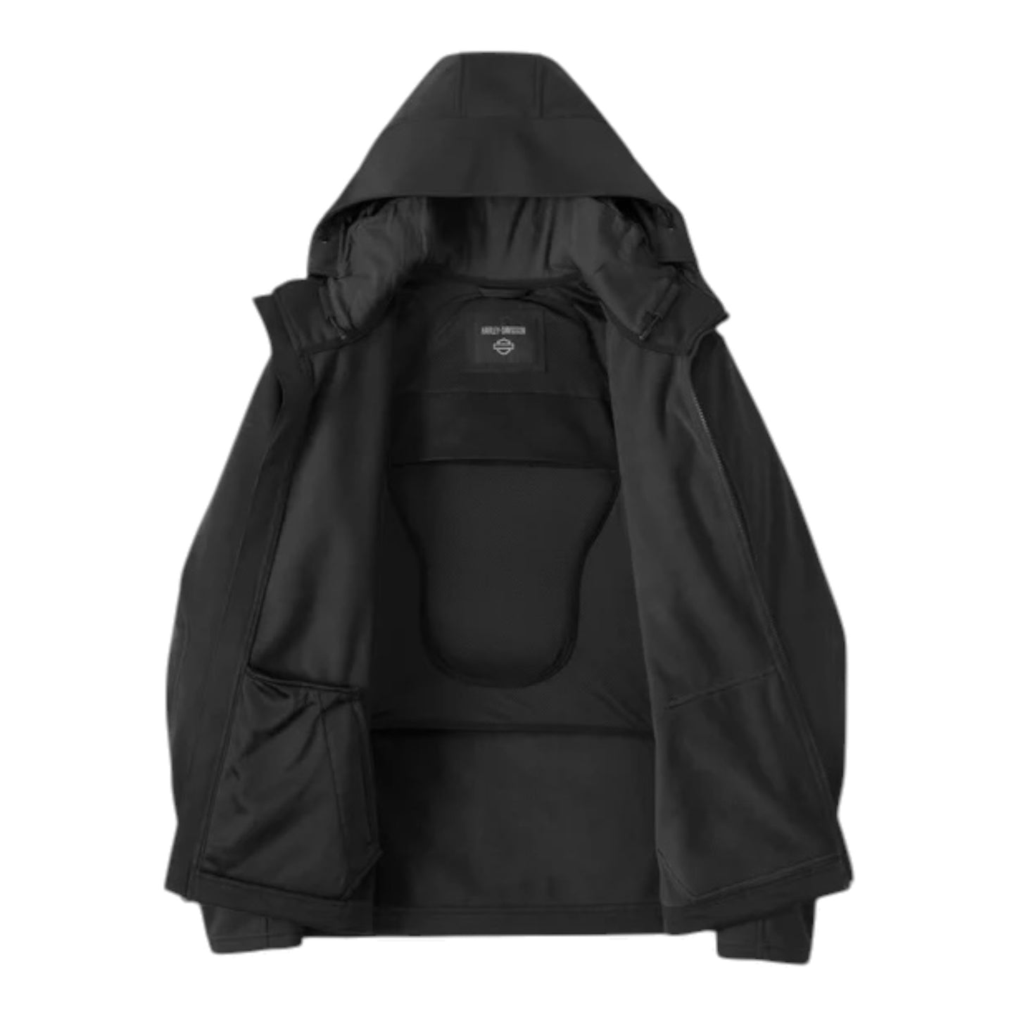 DEFLECTOR 2.0 RIDING FLEECE - BLACK