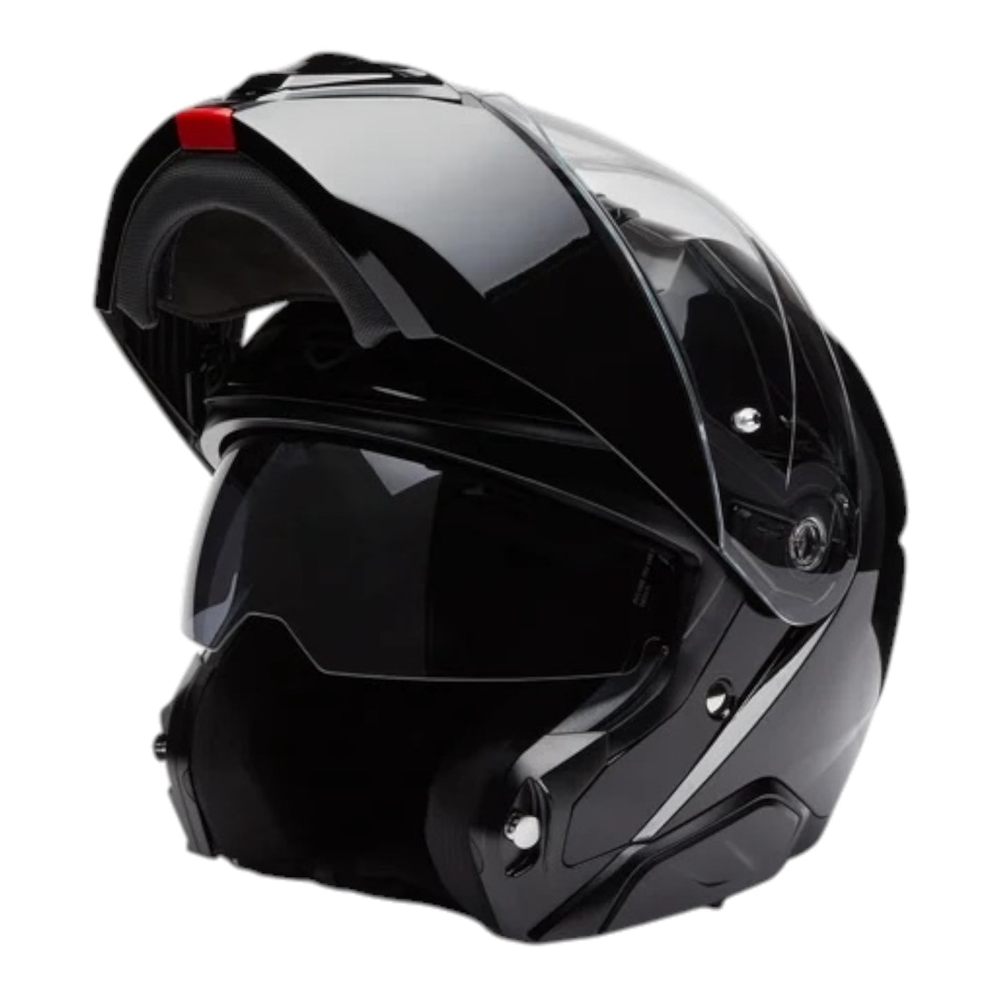 HELMET-CAPSTONE,MOD, DOT GLOSS BLACK
