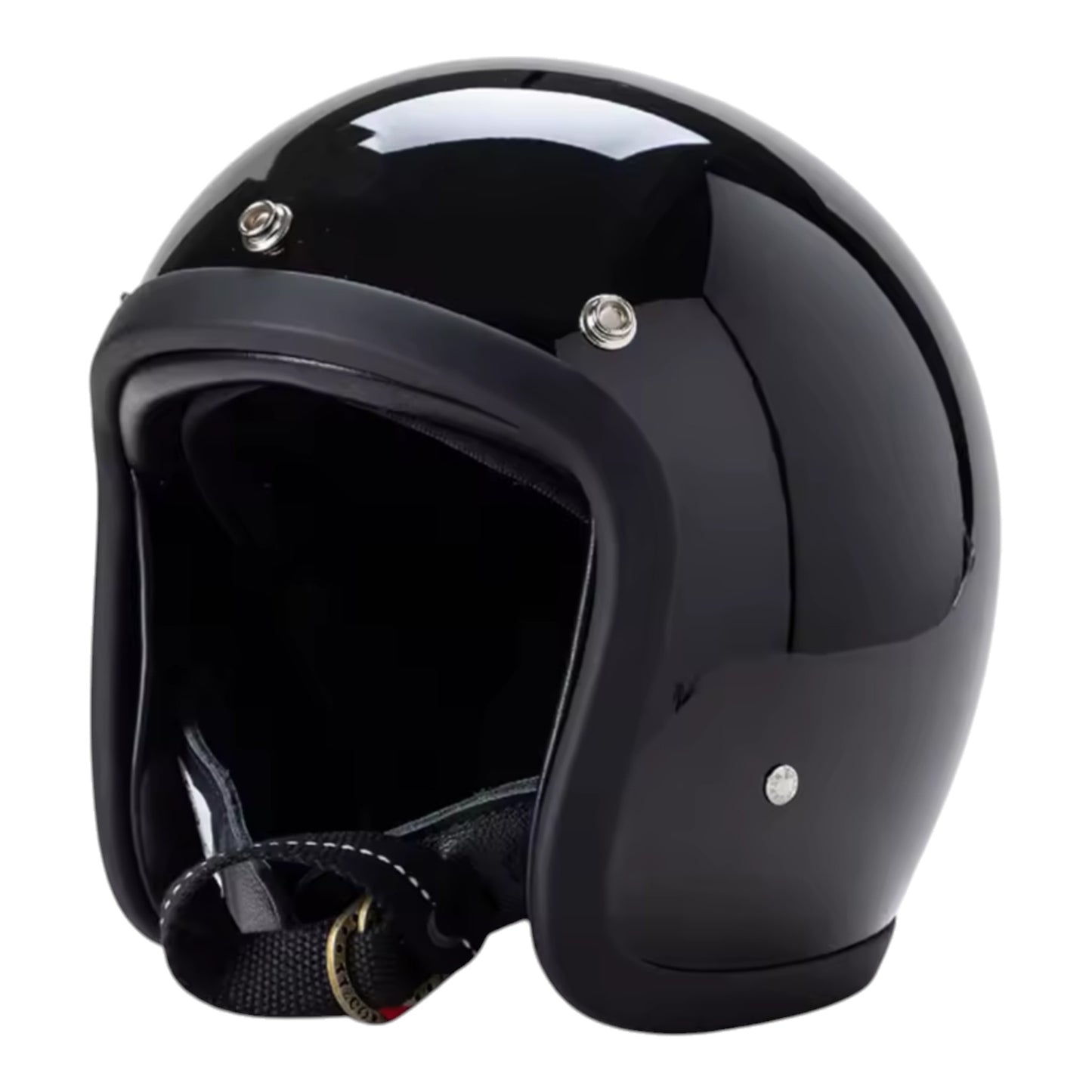 3/4 HELMET - GLOSS BLACK