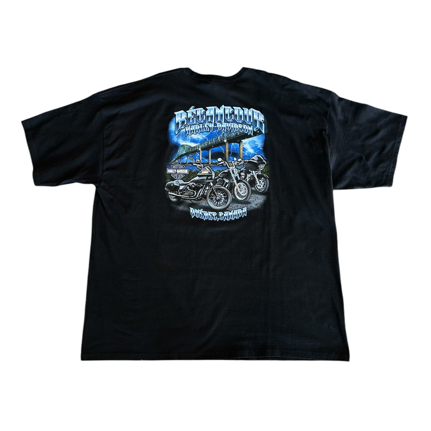 HD B&S ORANGE S/S BLACK