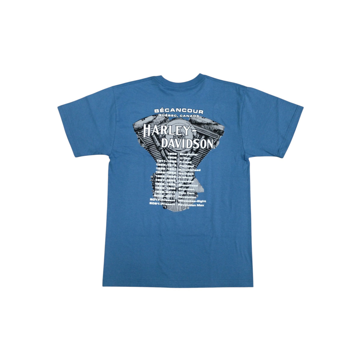 H-D WILLIE G SKULL MNS - BLUE